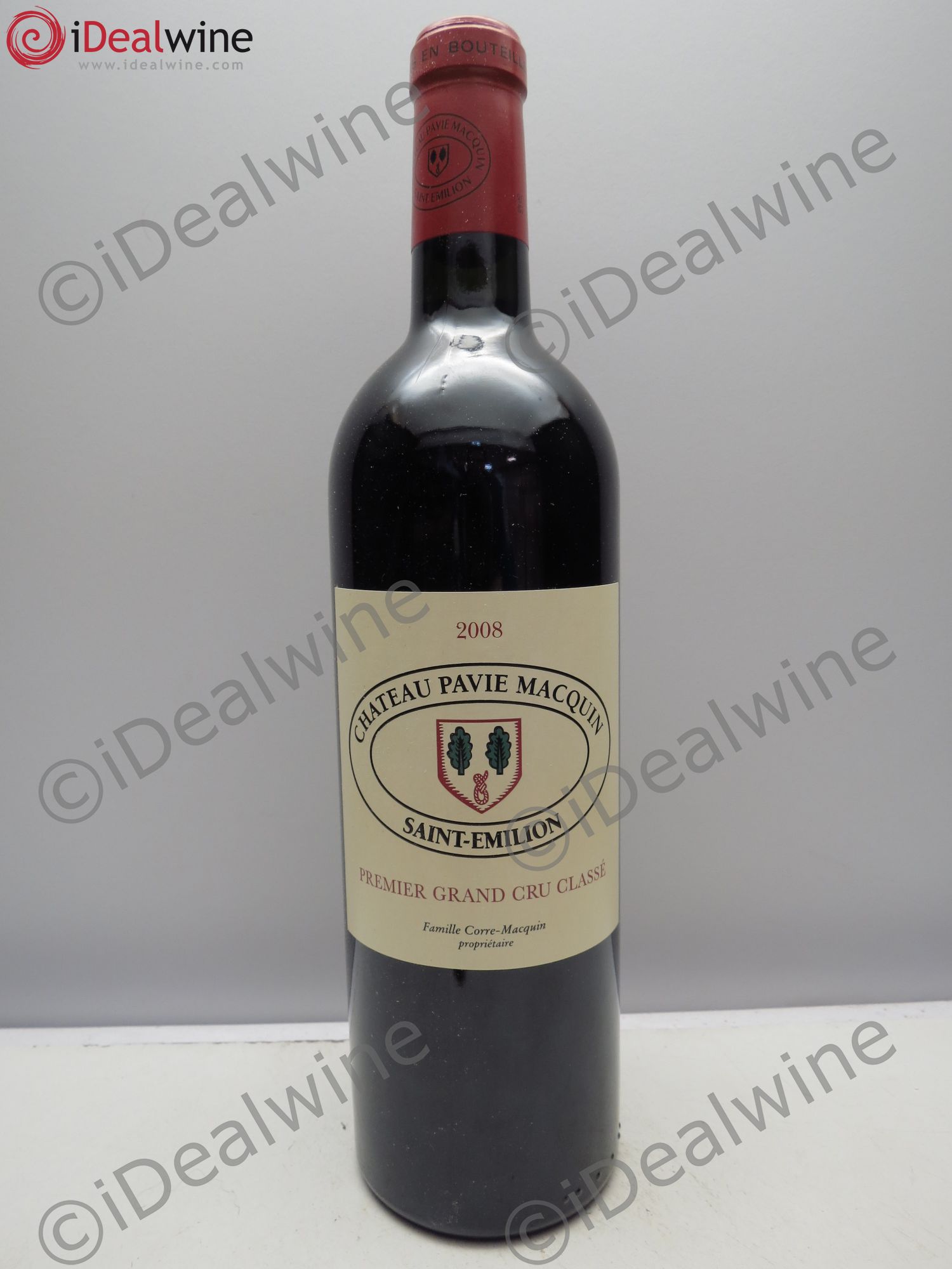 Château Pavie Macquin 1er Grand Cru Classé B 2008 - Lot de 1 bouteille - 0