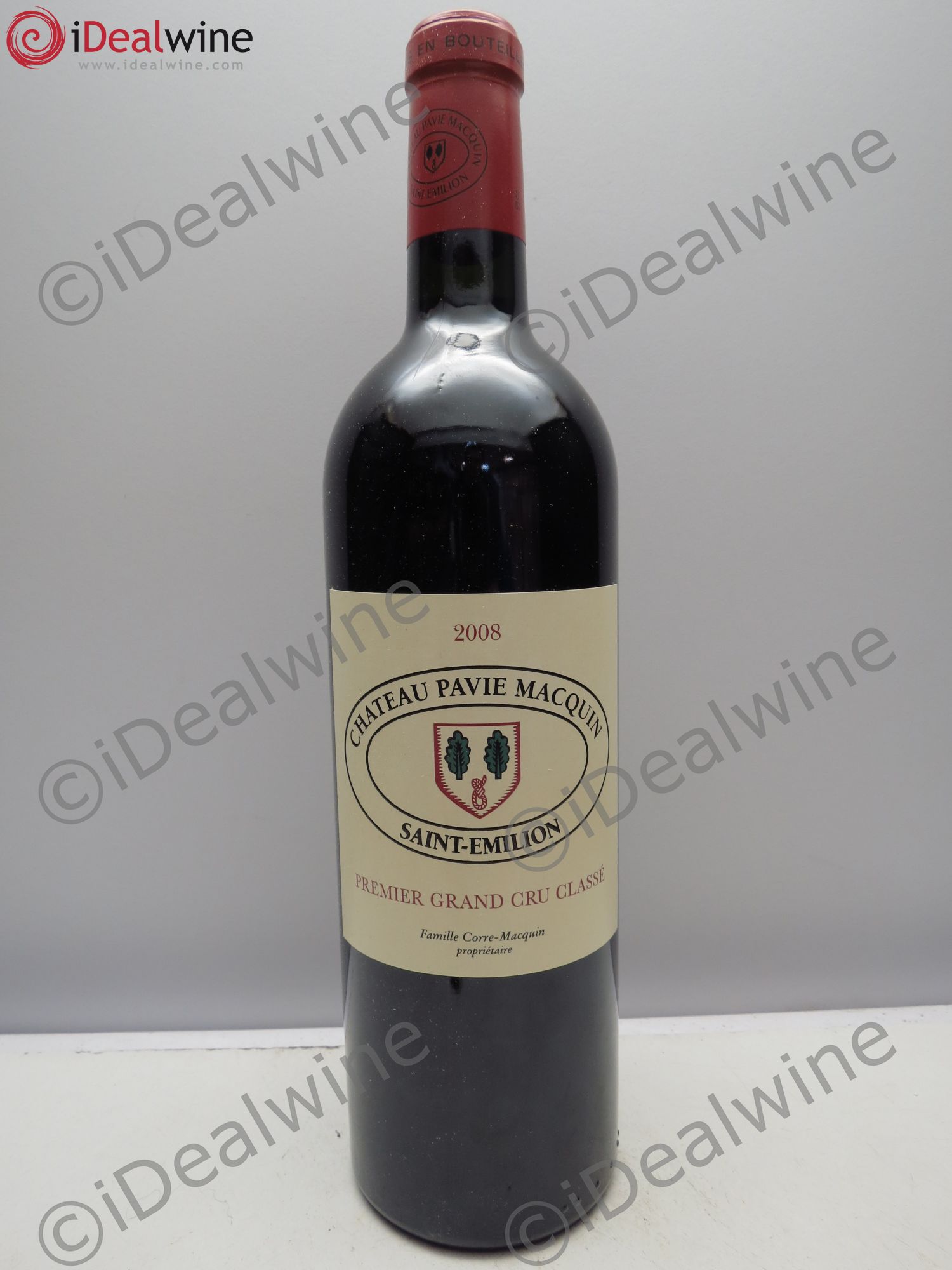 Château Pavie Macquin 1er Grand Cru Classé B 2008 - Lot de 1 bouteille - 0