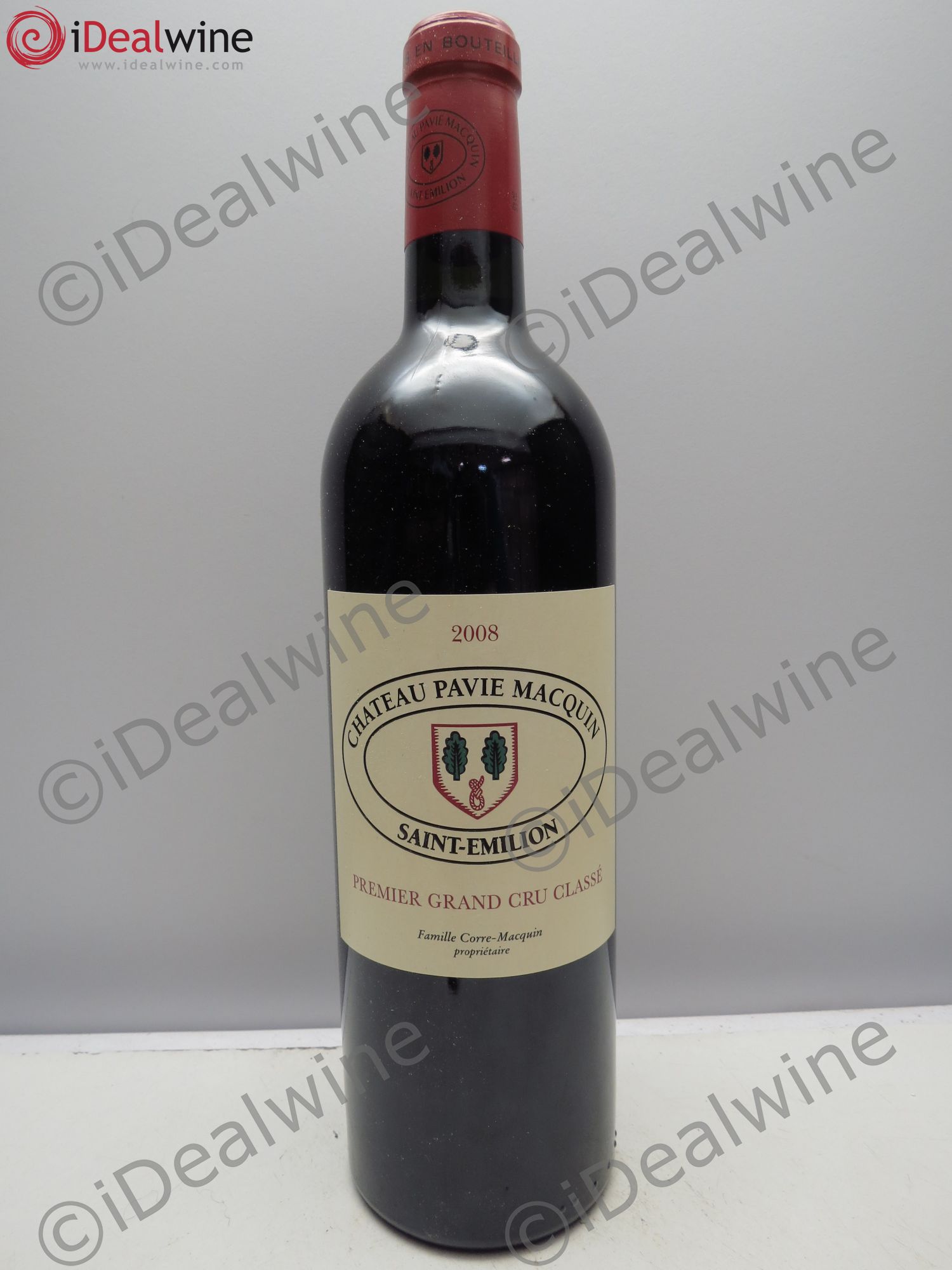 Château Pavie Macquin 1er Grand Cru Classé B 2008 - Lot de 1 bouteille - 0