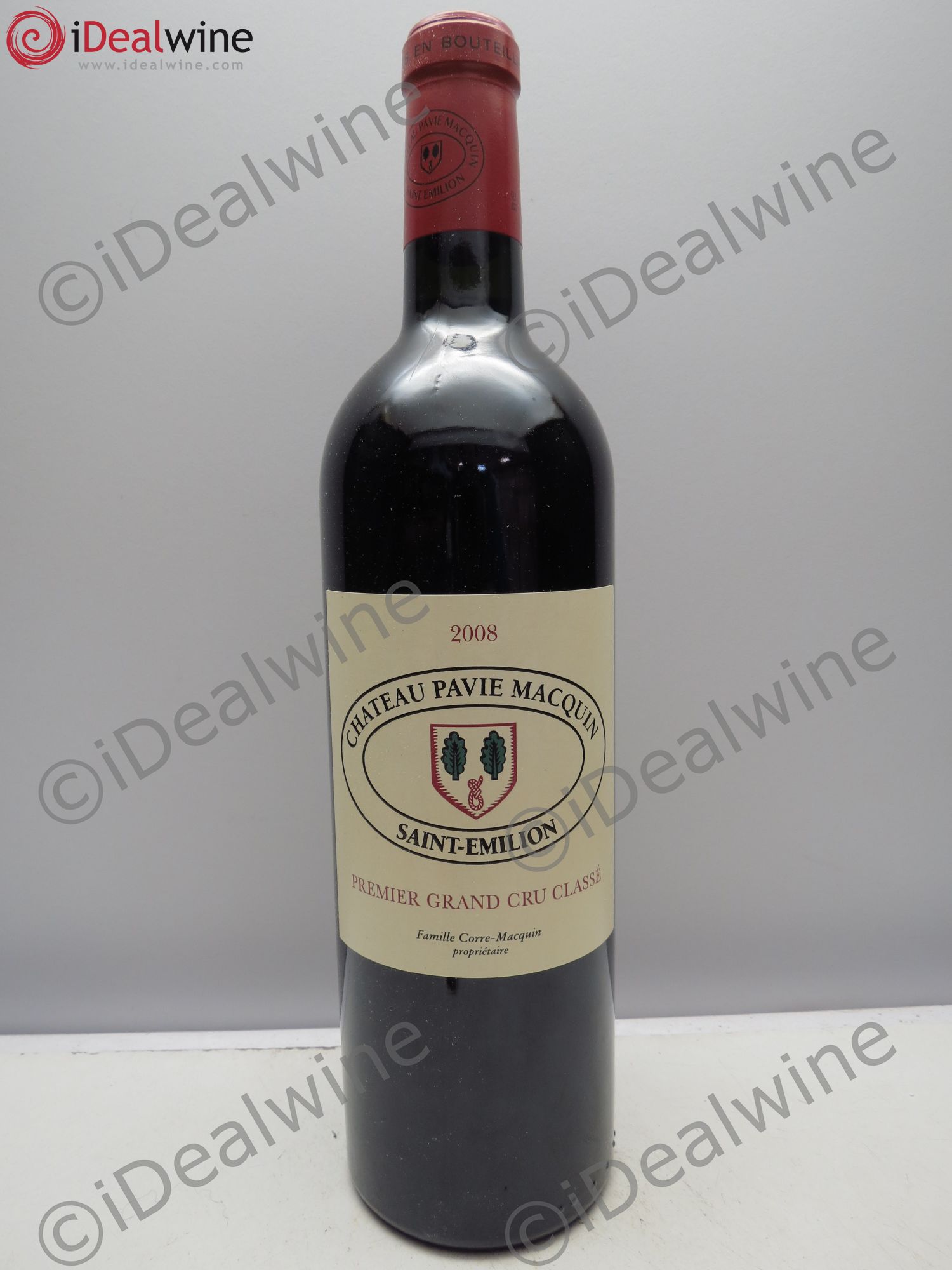 Château Pavie Macquin 1er Grand Cru Classé B 2008 - Lot de 1 bouteille - 0