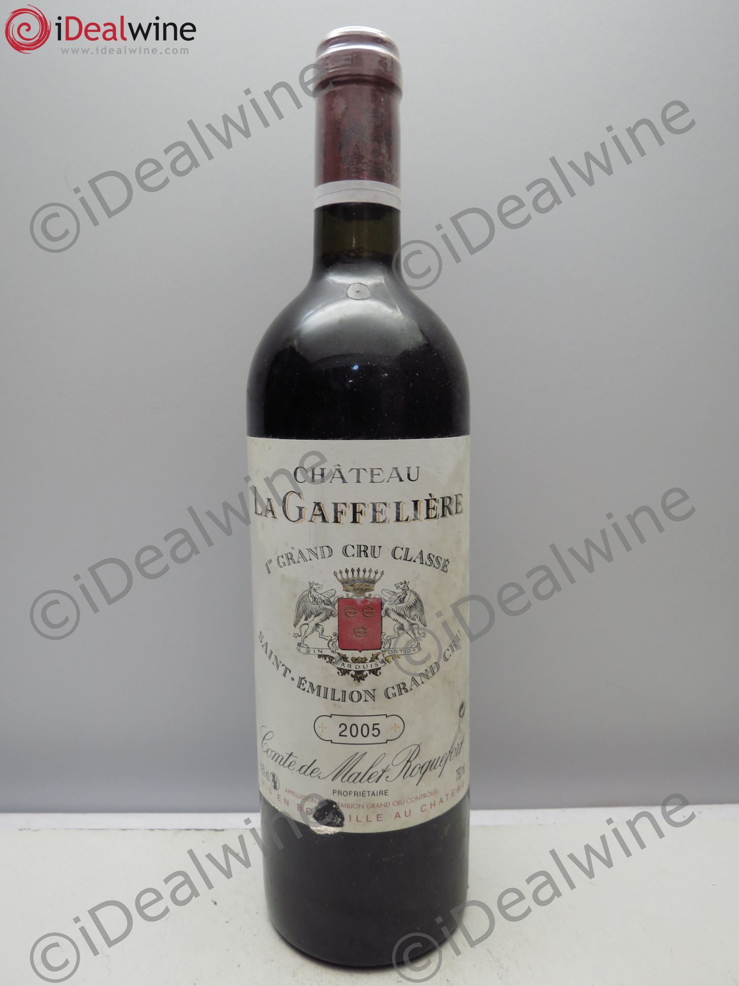 Château la Gaffelière 1er Grand Cru Classé B 2005 - Lot de 1 bouteille - 0