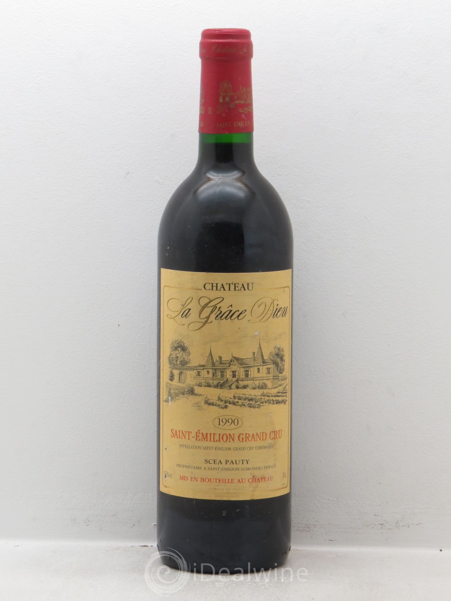Château la Grâce Dieu 1990 - Lot de 1 bouteille - 0