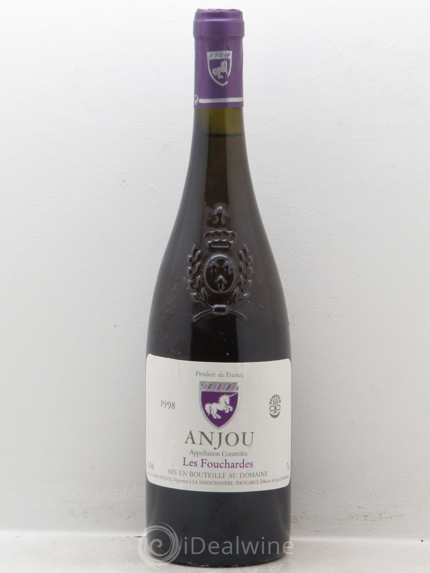 Anjou "les Fouchardes" Mark Angeli 1998 - Posten von 1 Flasche - 0