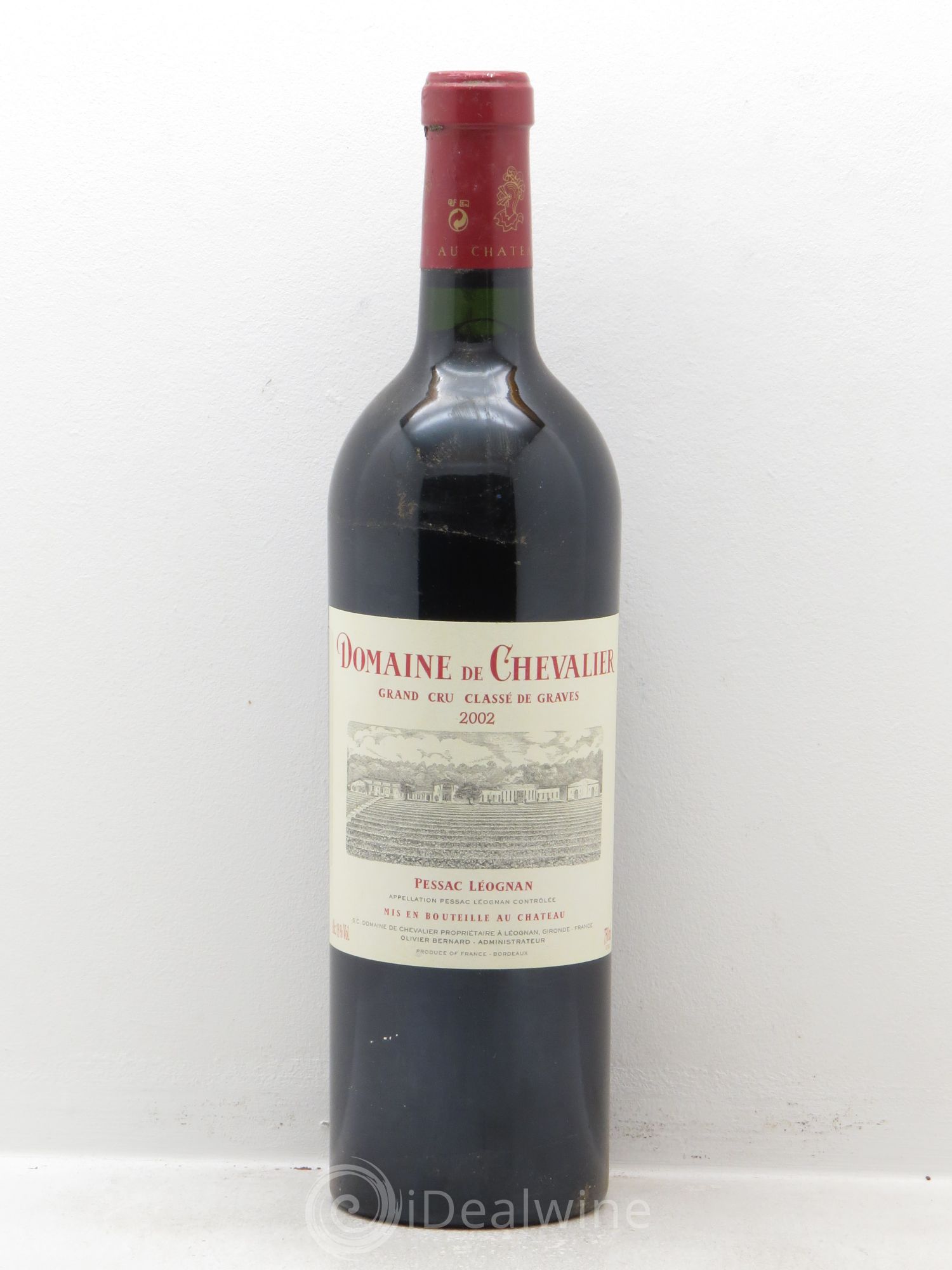 Domaine de Chevalier Cru Classé de Graves 2002 - Lot de 1 bouteille - 0