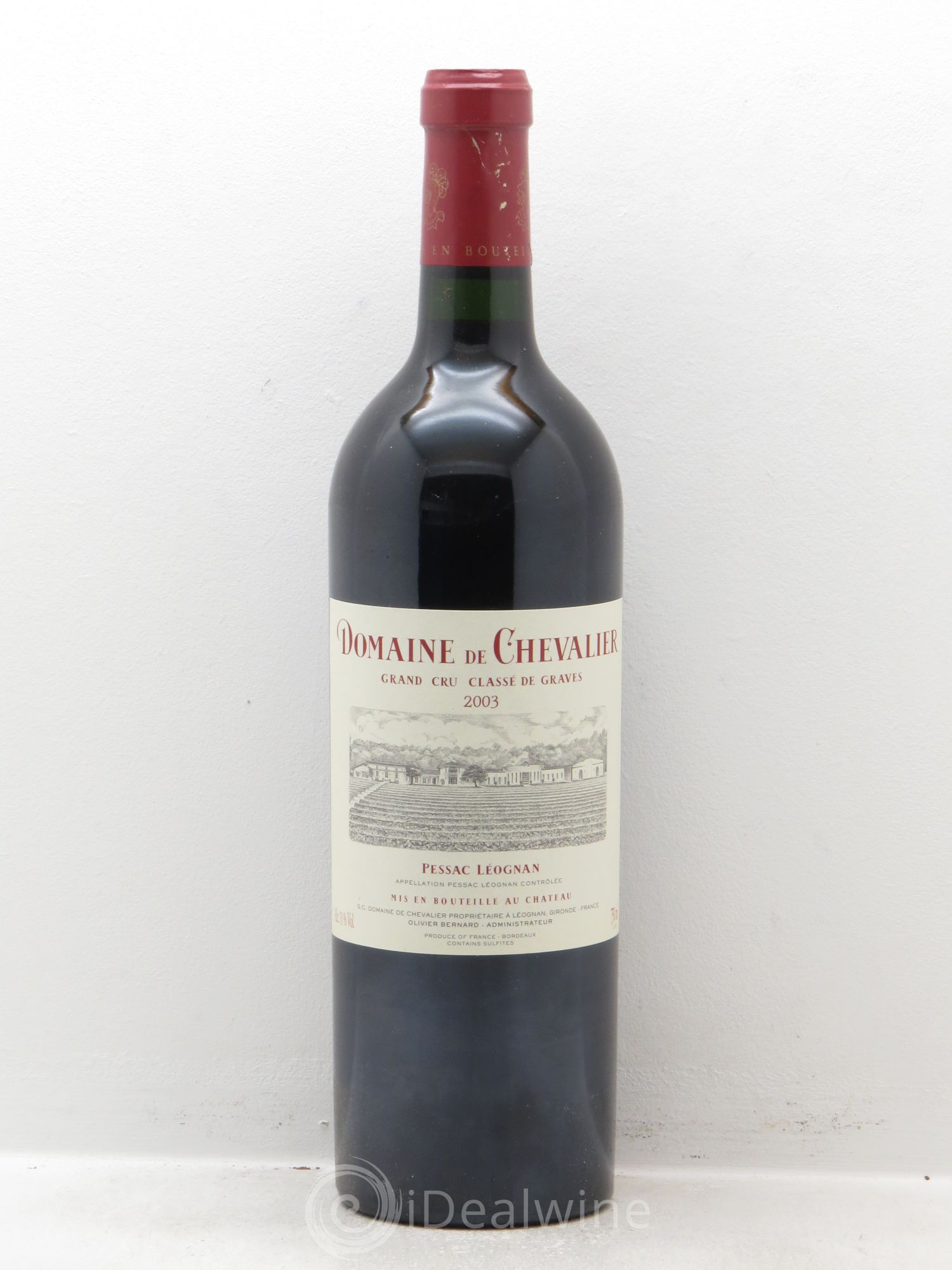 Domaine de Chevalier Cru Classé de Graves 2003 - Lot de 1 bouteille - 0