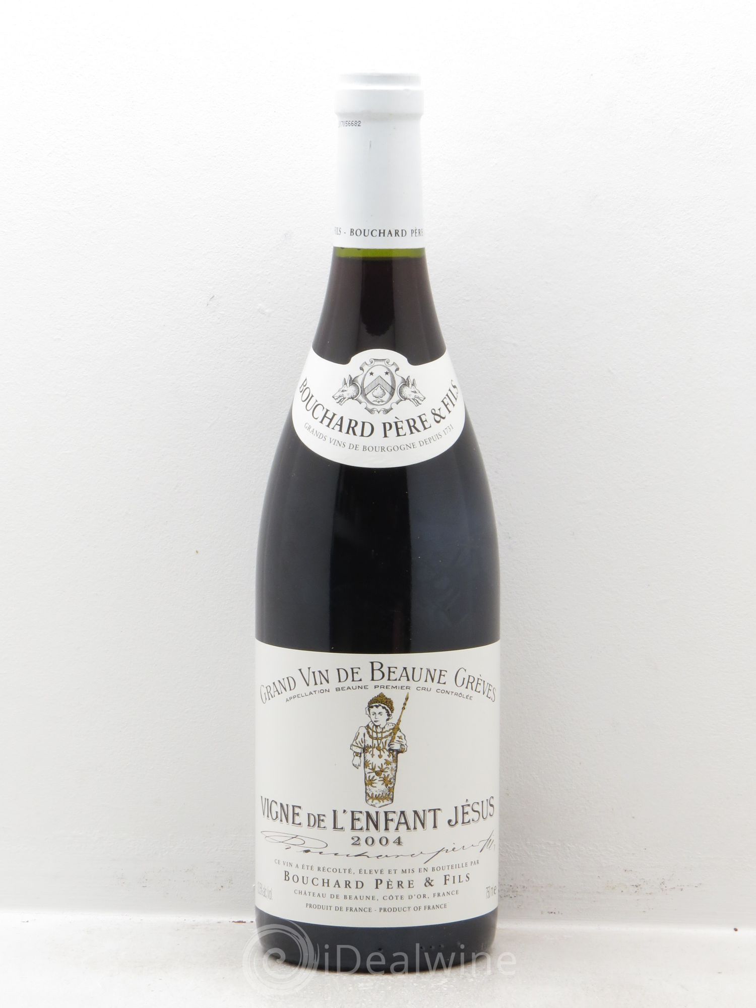 Beaune 1er Cru Grèves - Vigne de l'Enfant Jésus Bouchard Père & Fils 2004 - Lot de 1 bouteille - 0