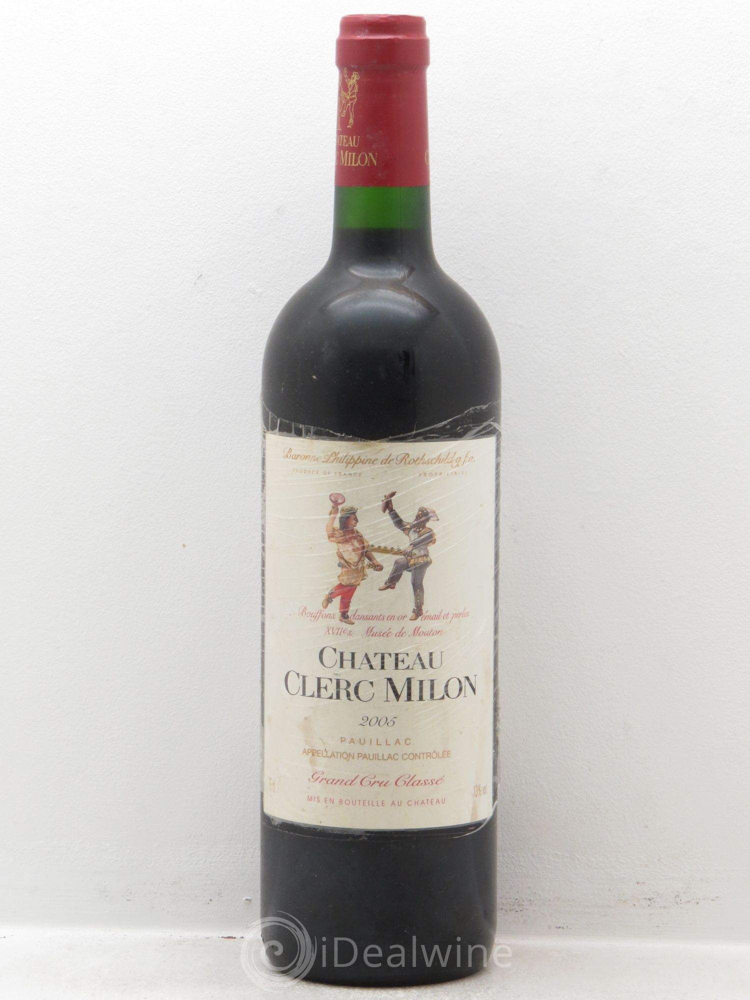 Château Clerc Milon 5ème Grand Cru Classé 2005 - Lot de 1 bouteille - 0