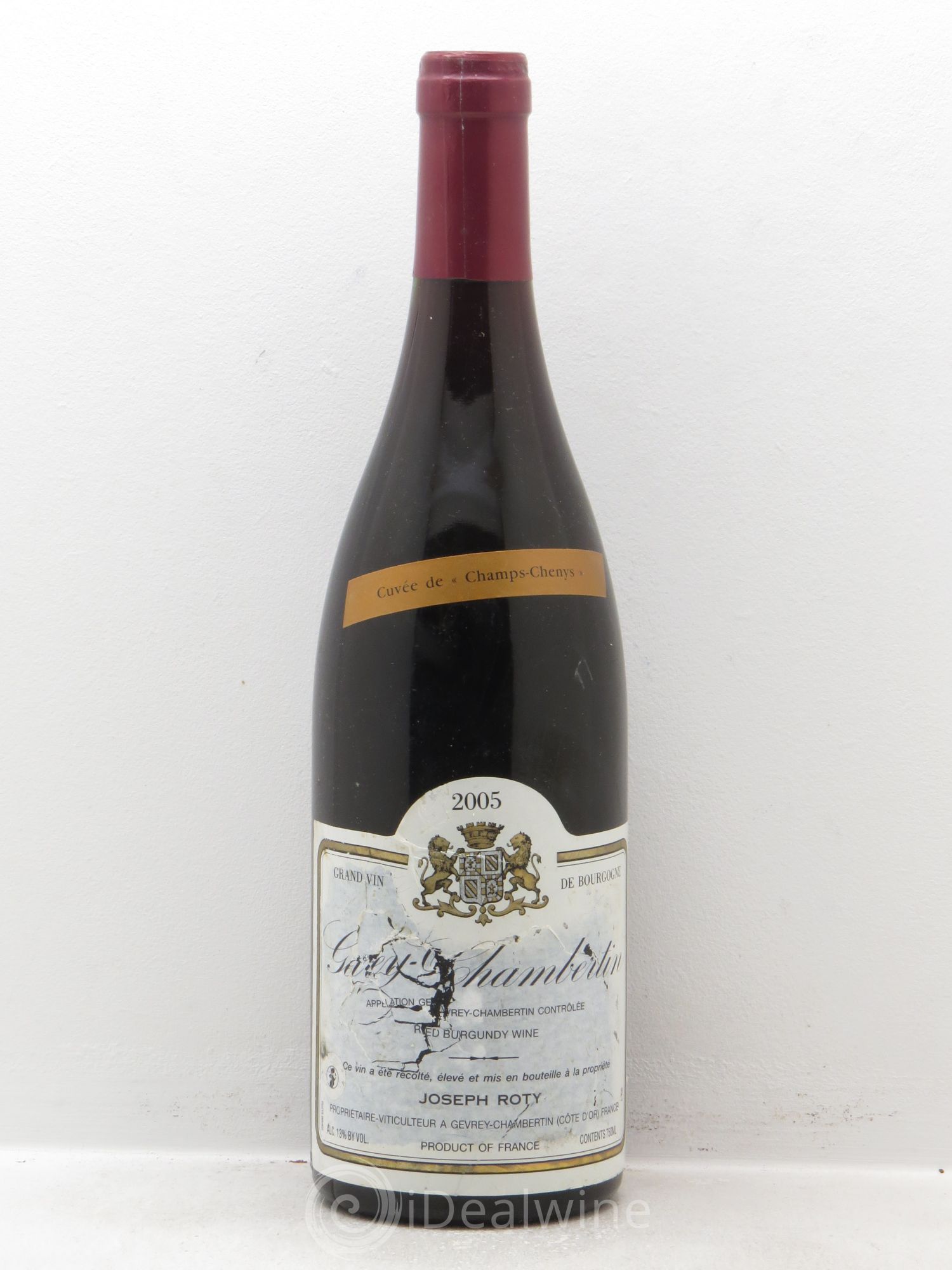 Gevrey-Chambertin Cuvée de Champs-Chenys Joseph Roty (Domaine) 2005 - Lot de 1 bouteille - 0