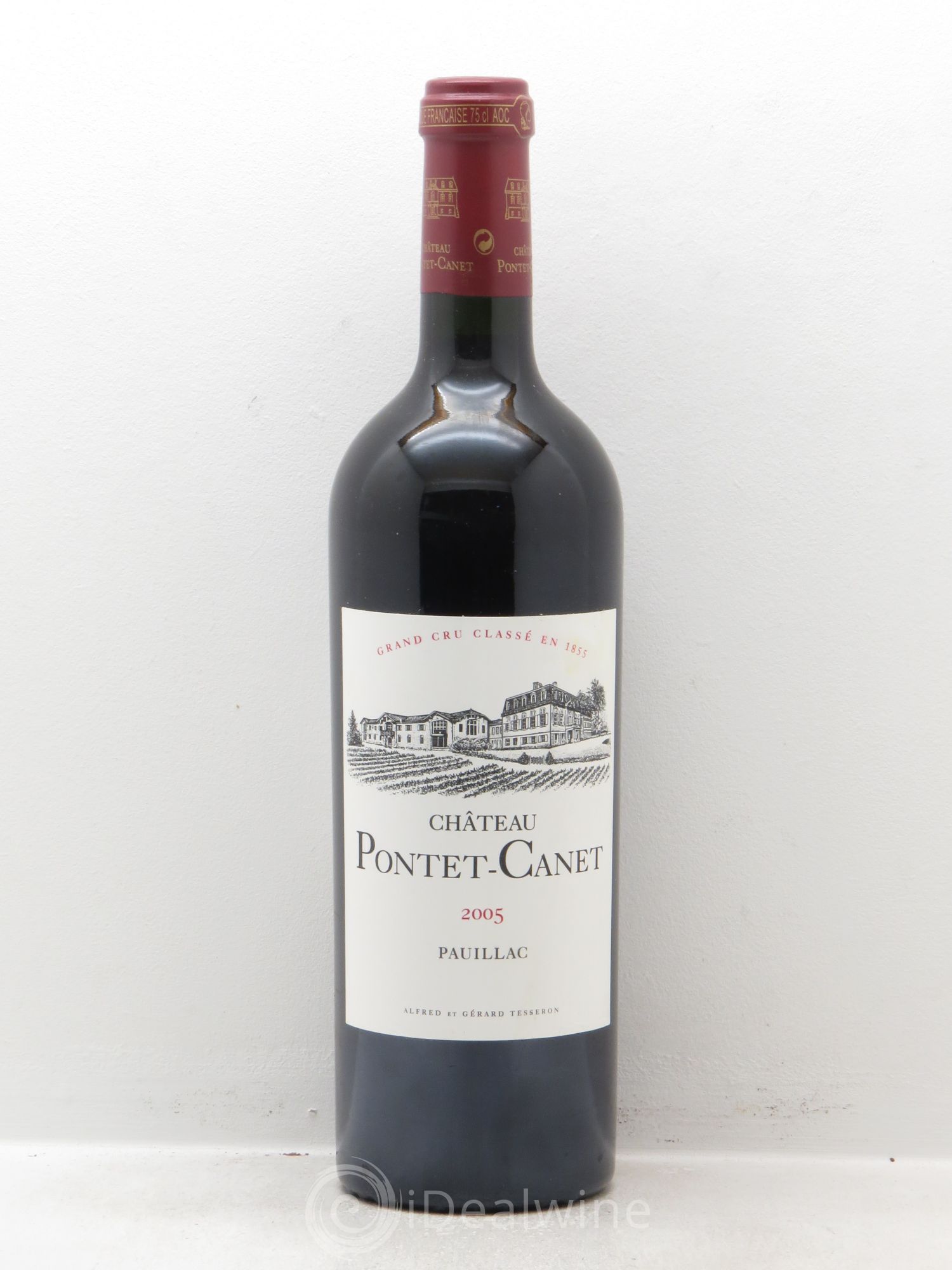 Château Pontet Canet 5ème Grand Cru Classé 2005 - Lot de 1 bouteille - 0
