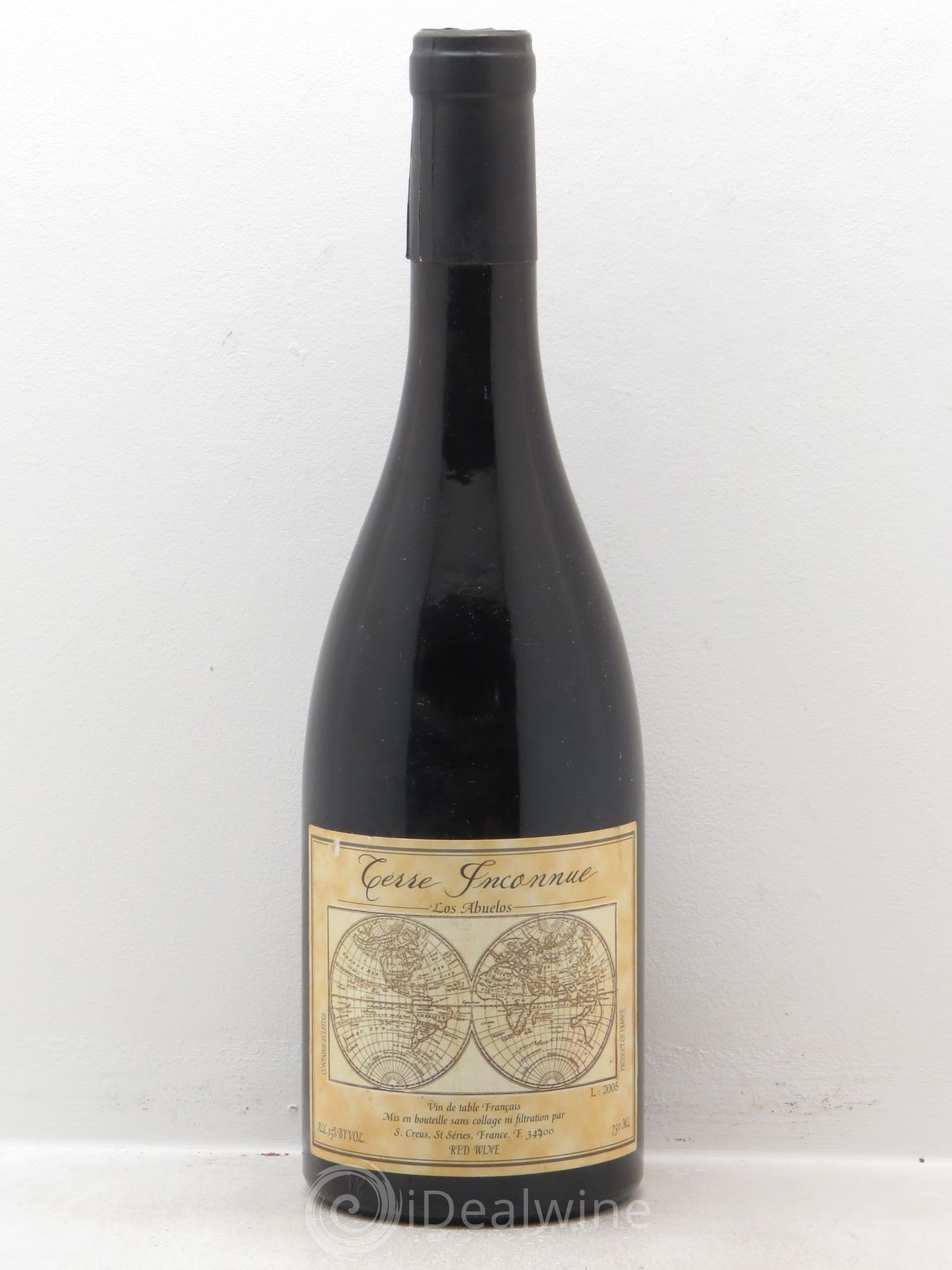 Vin de table Terre Inconnue Los Abuelos 2005 - Posten von 1 Flasche - 0