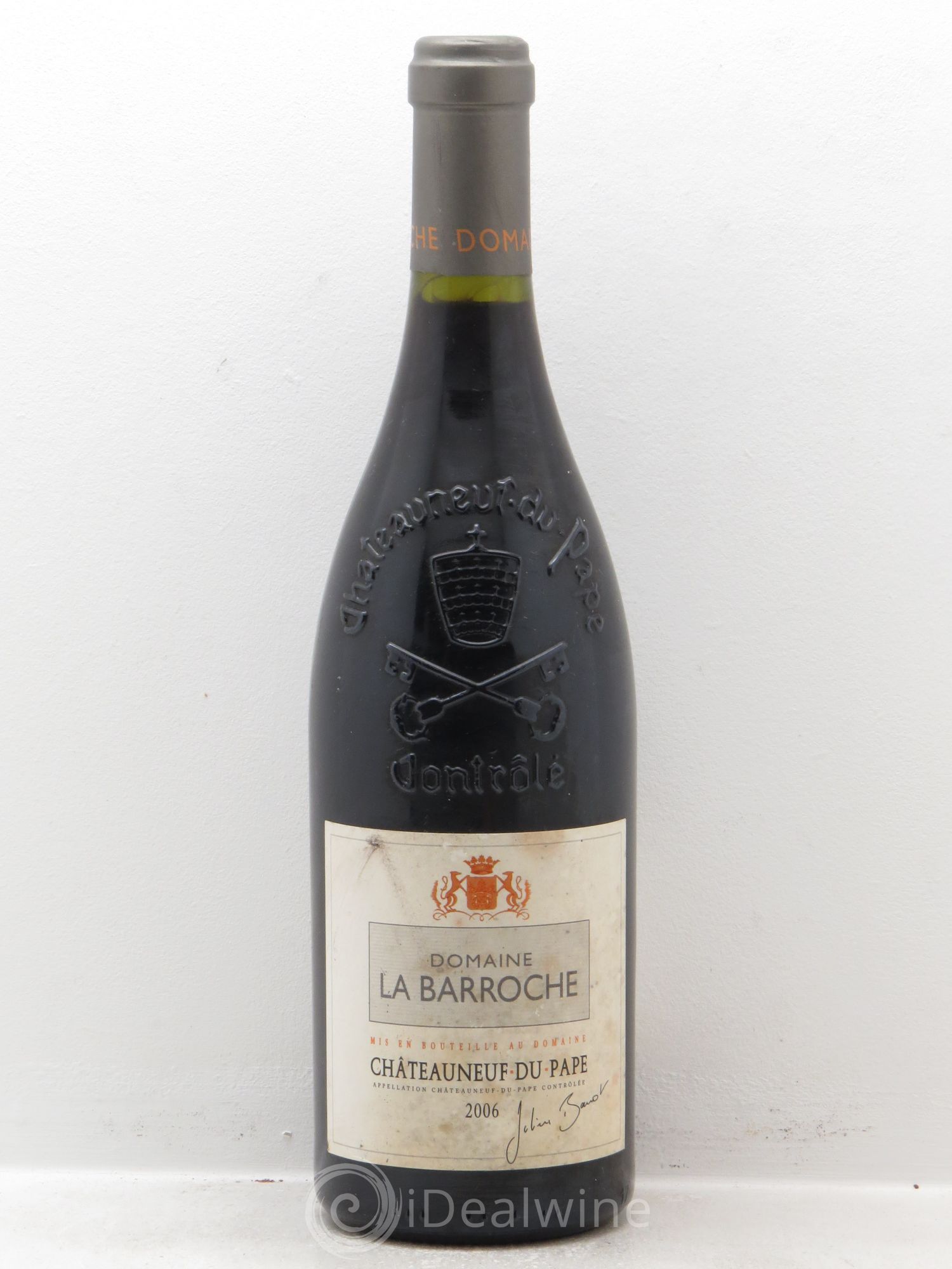 Châteauneuf-du-Pape Domaine de la Barroche 2006 - Posten von 1 Flasche - 0