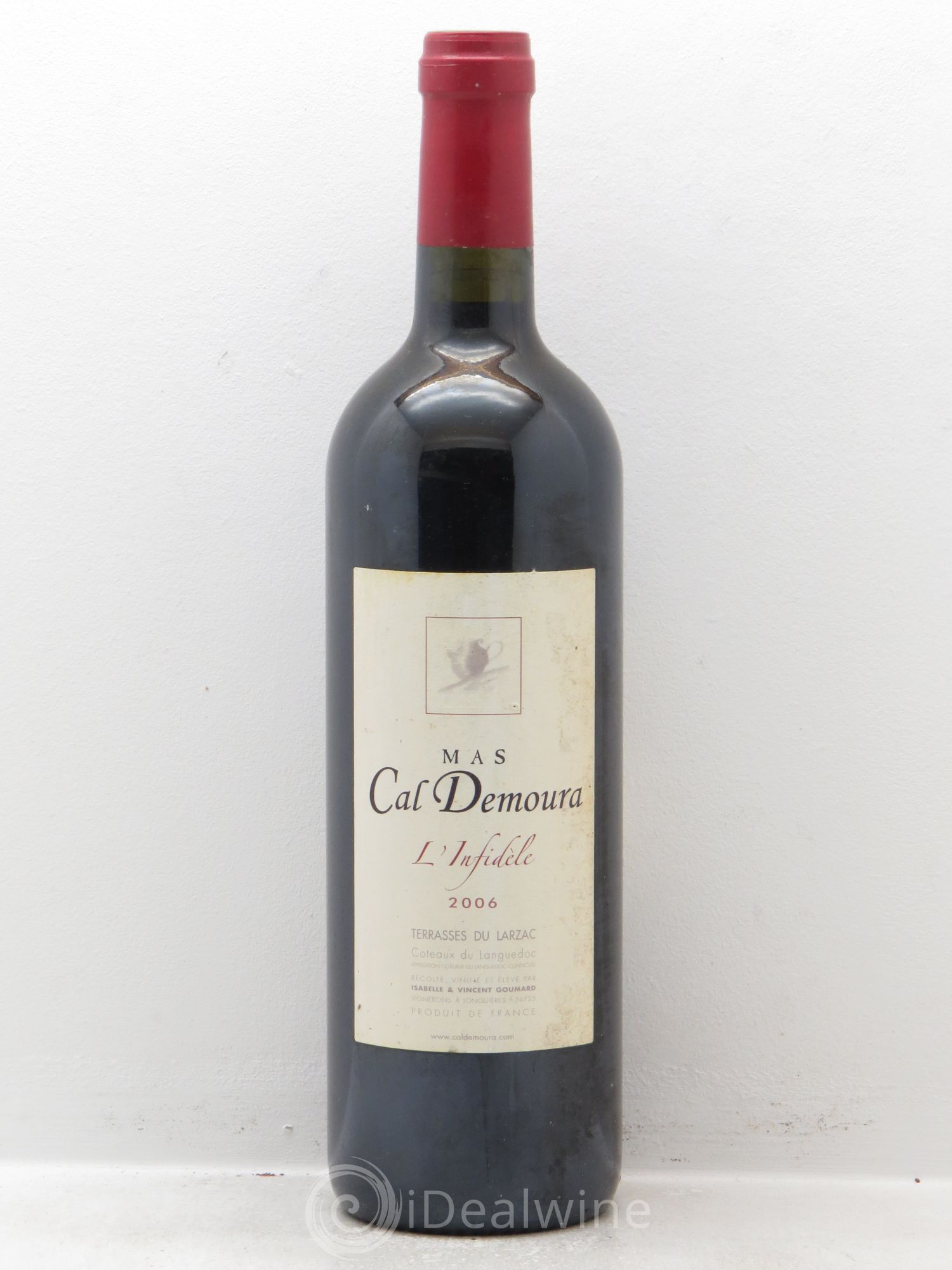 Terrasses du Larzac L'Infidèle Mas Cal Demoura 2006 - Lot de 1 bouteille - 0