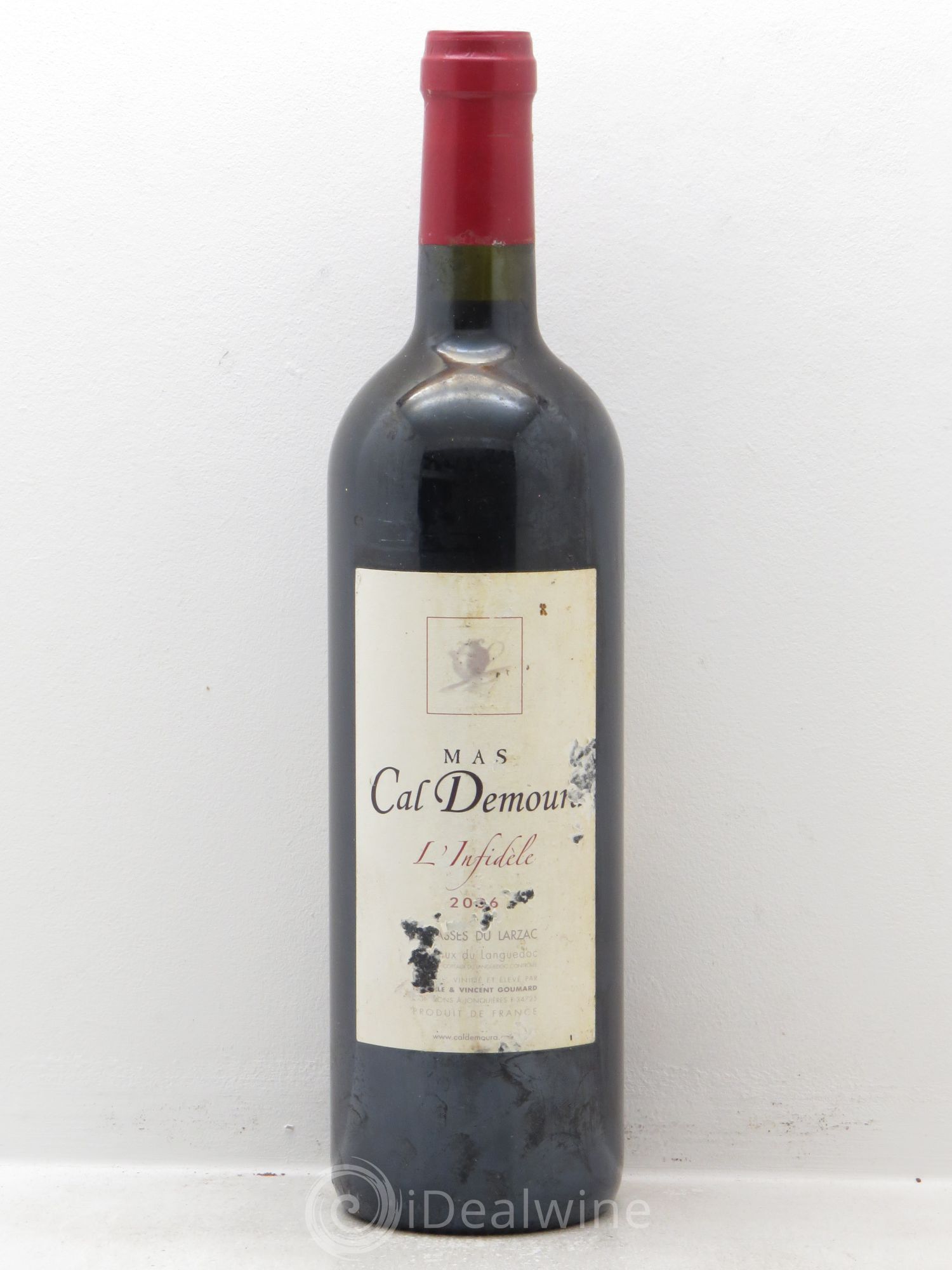 Terrasses du Larzac L'Infidèle Mas Cal Demoura 2006 - Lot de 1 bouteille - 0