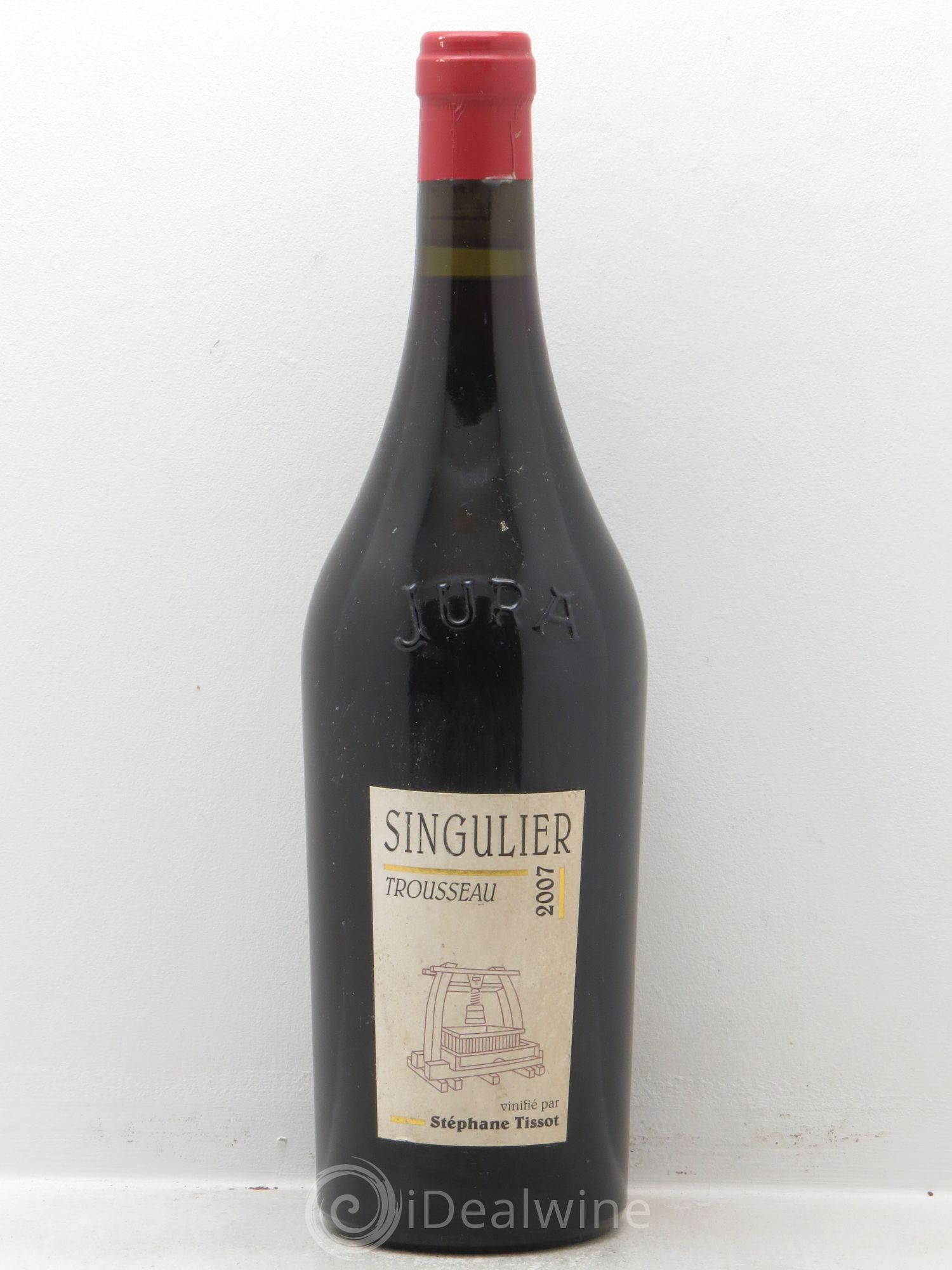 Arbois Trousseau Singulier Bénédicte et Stéphane Tissot 2007 - Lot de 1 bouteille - 0
