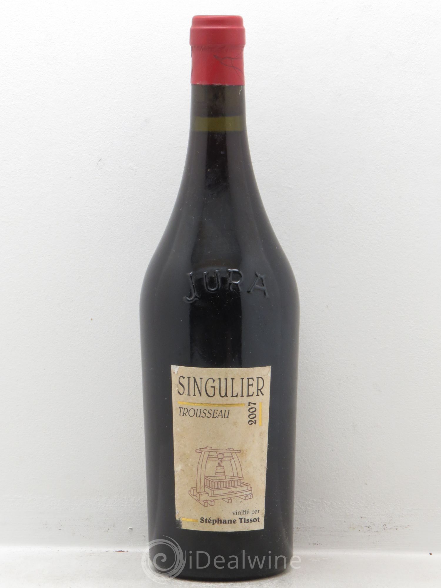Arbois Trousseau Singulier Bénédicte et Stéphane Tissot 2007 - Lot de 1 bouteille - 0