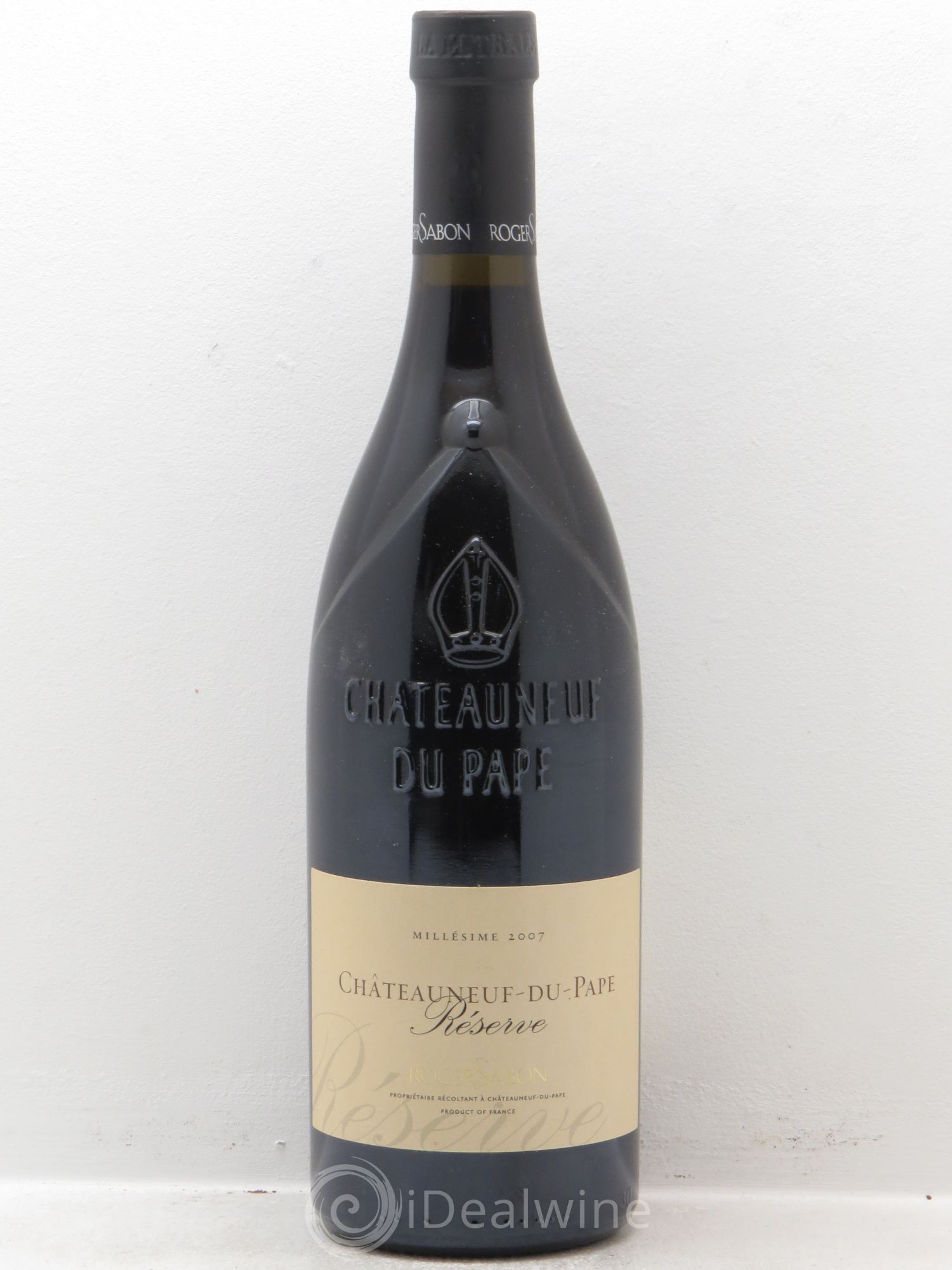 Châteauneuf-du-Pape Cuvée Réserve Roger Sabon 2007 - Posten von 1 Flasche - 0