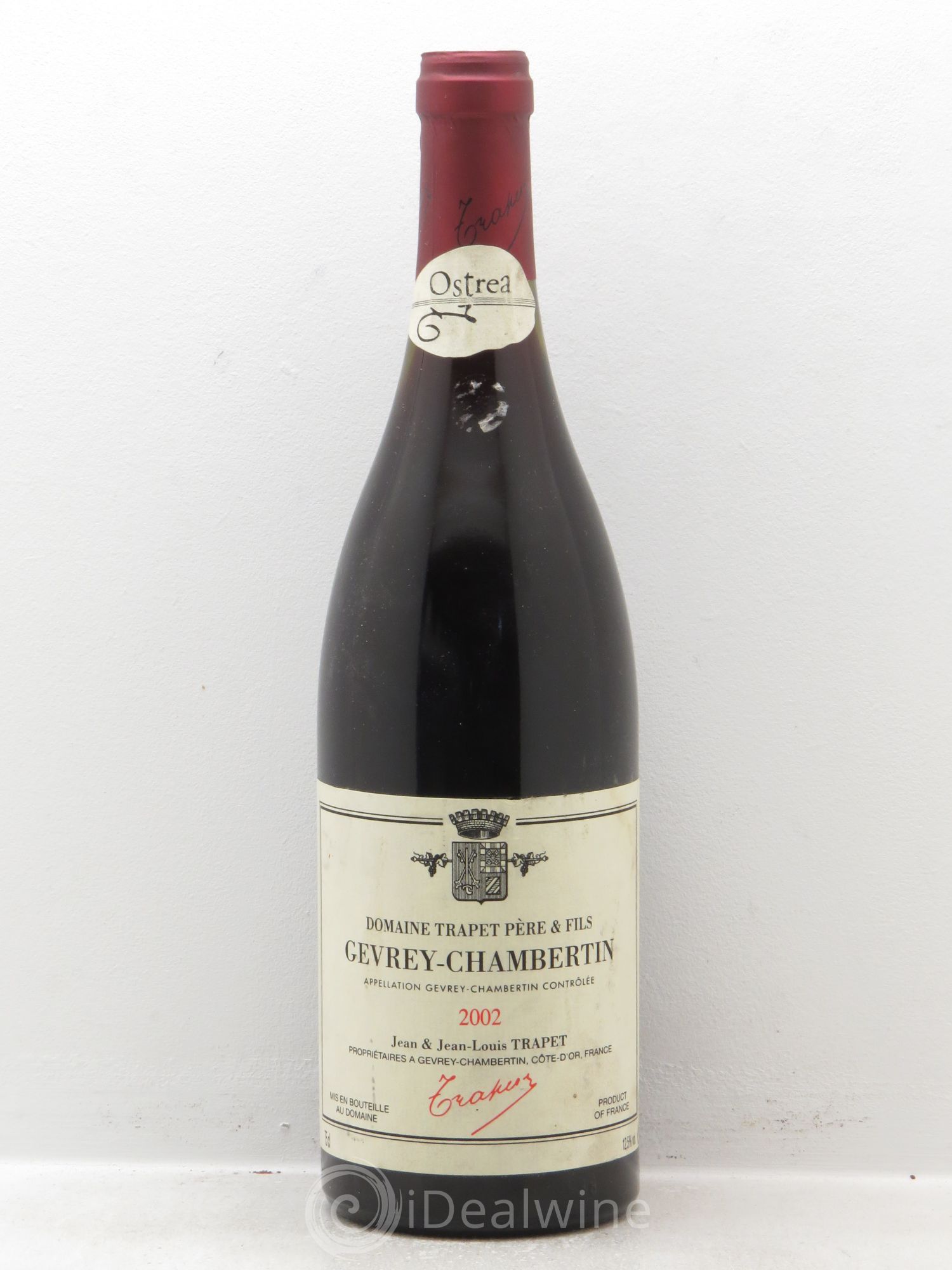 Gevrey-Chambertin Ostrea Domaine Trapet 2002 - Lot de 1 bouteille - 0