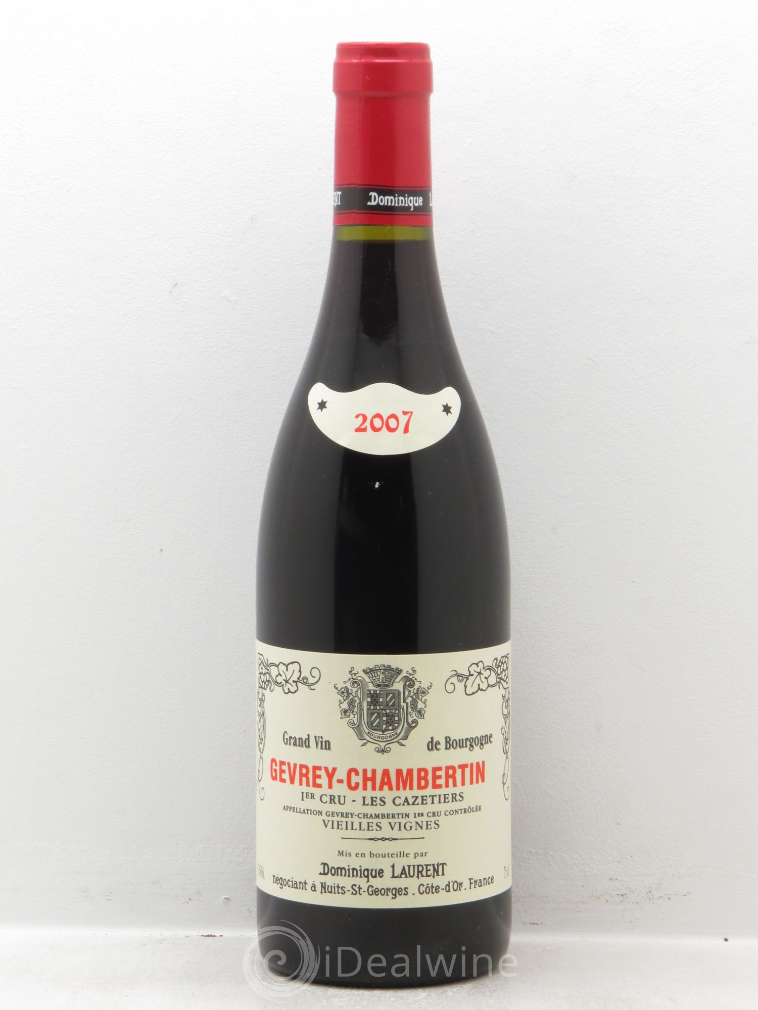 Gevrey-Chambertin 1er Cru Dominique Laurent Vieilles Vignes 2007 - Posten von 1 Flasche - 0