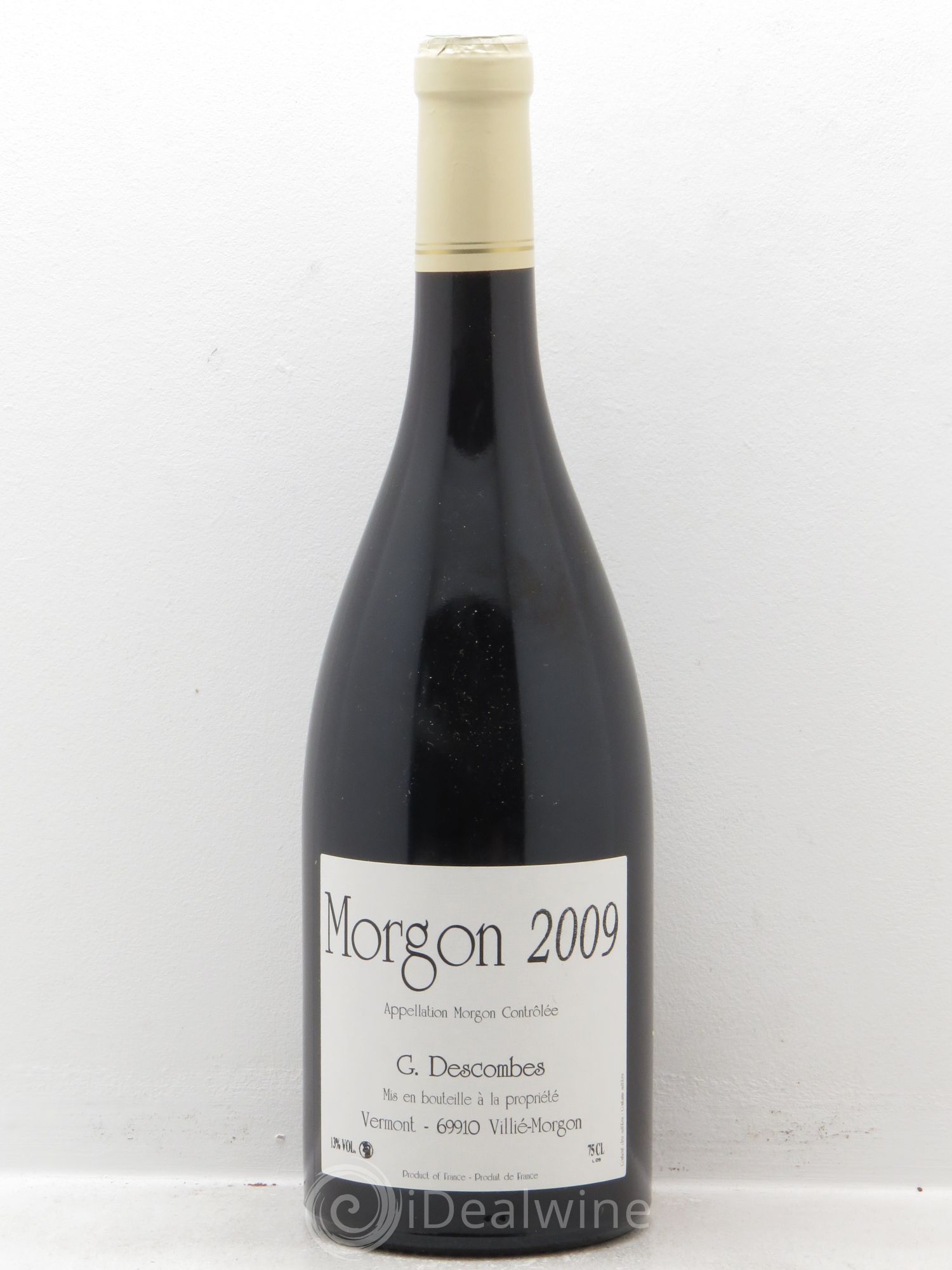 Morgon Georges Descombes (Domaine) 2009 - Posten von 1 Flasche - 0