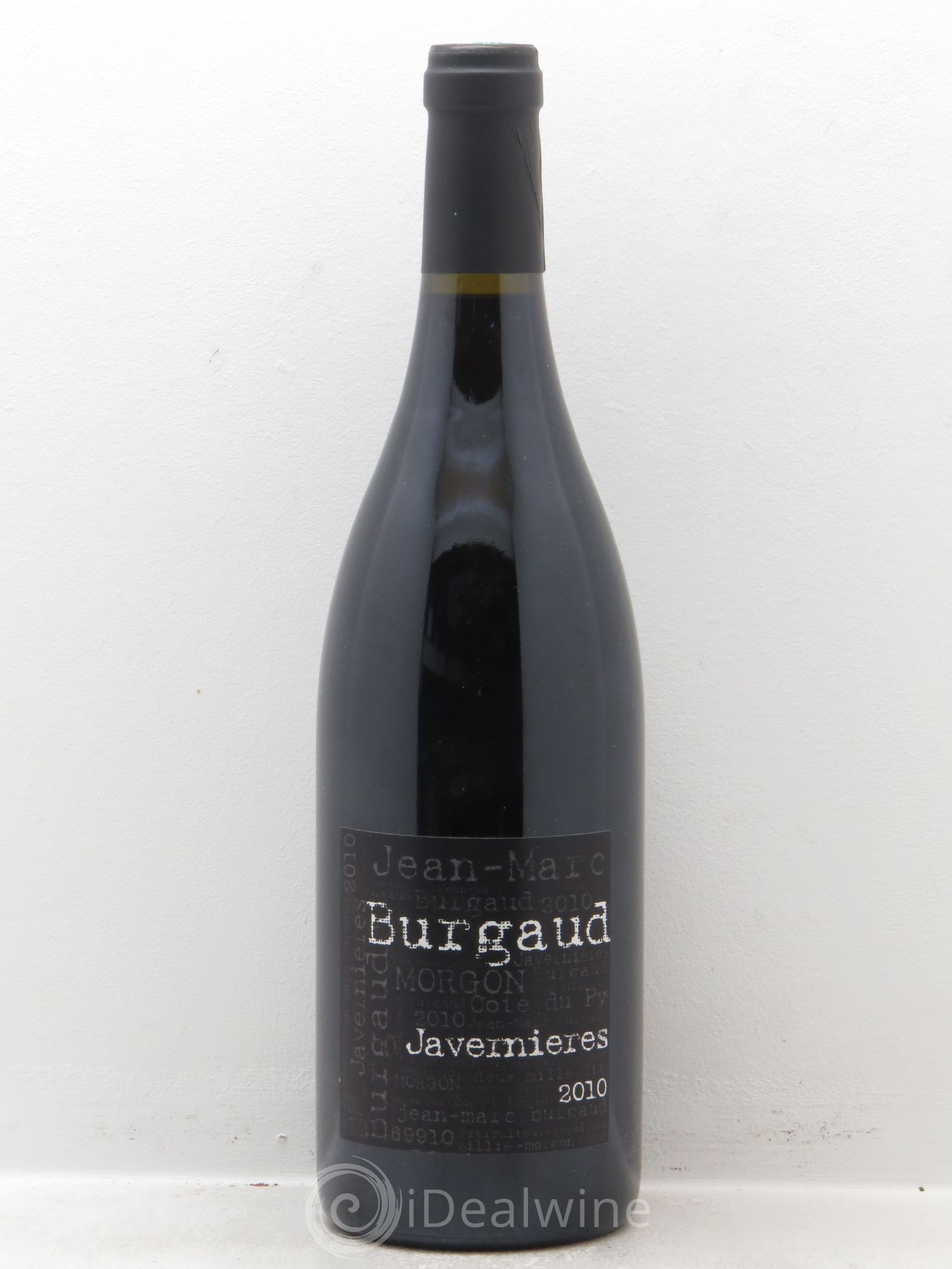 Morgon Javernières Jean-Marc Burgaud (Domaine) 2010 - Lot de 1 bouteille - 0