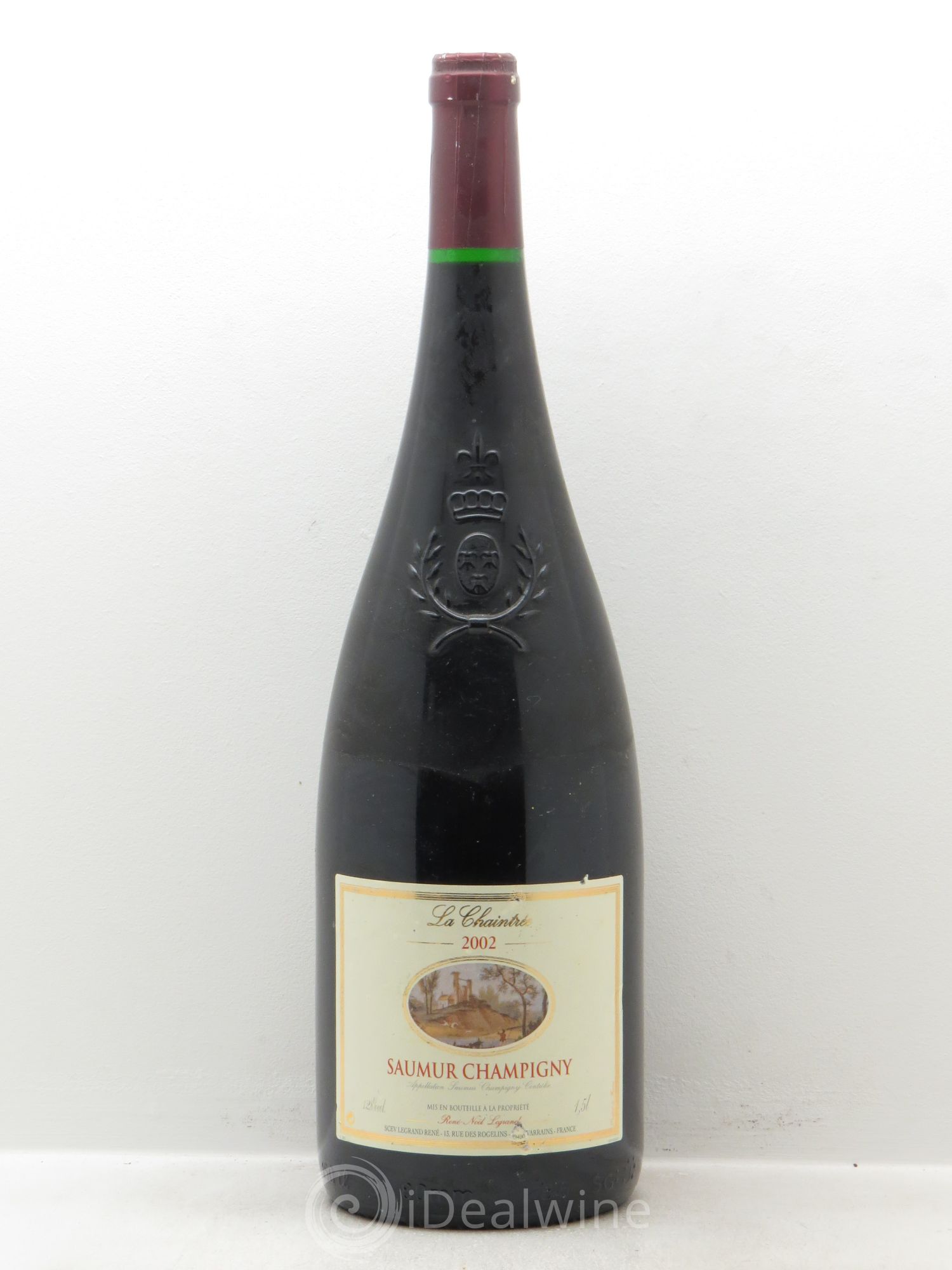 Saumur-Champigny la Chaintrée René Legrand 2002 - Lot de 1 magnum - 0