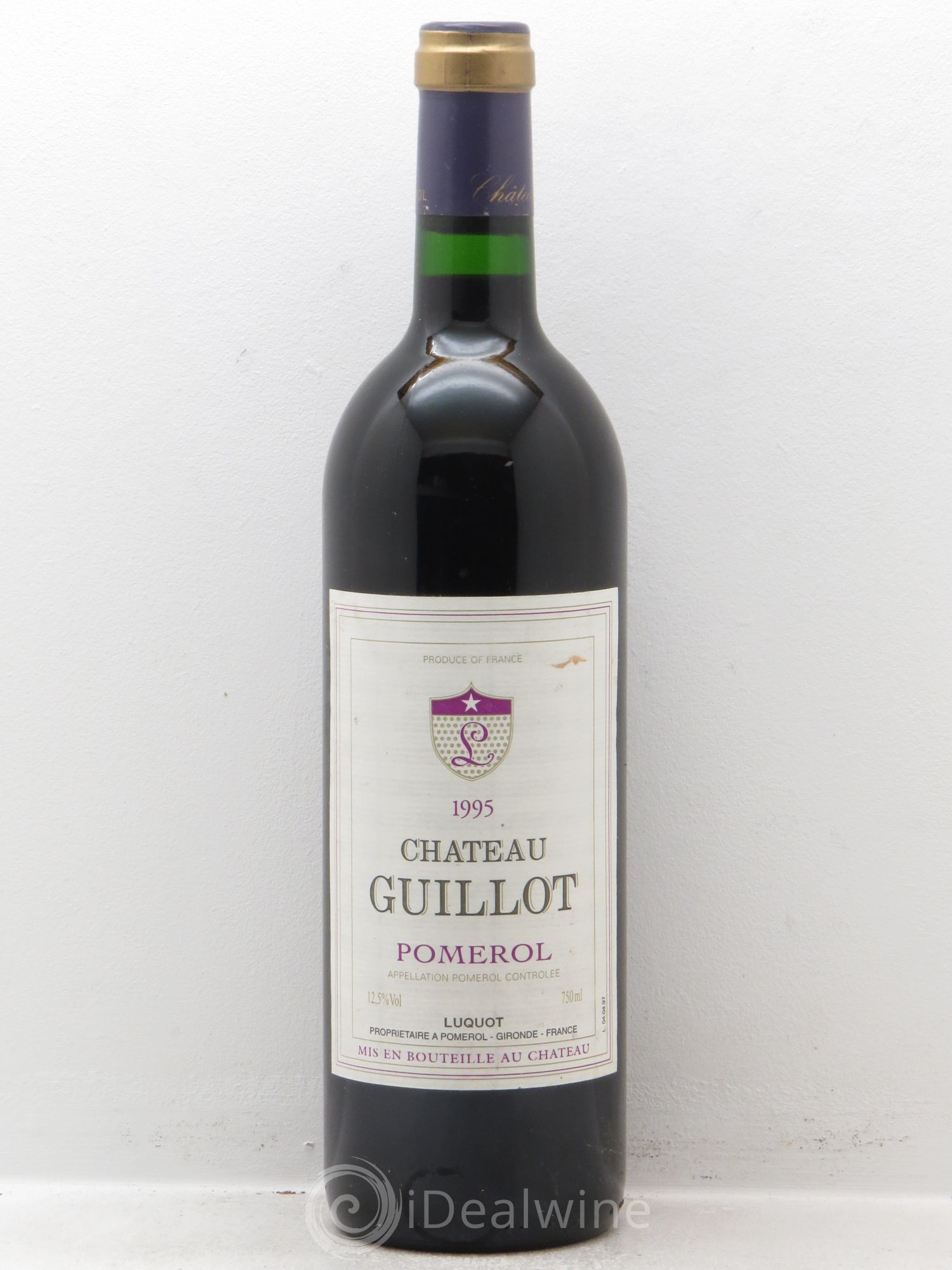 Château Guillot 1995 - Lot de 1 bouteille - 0
