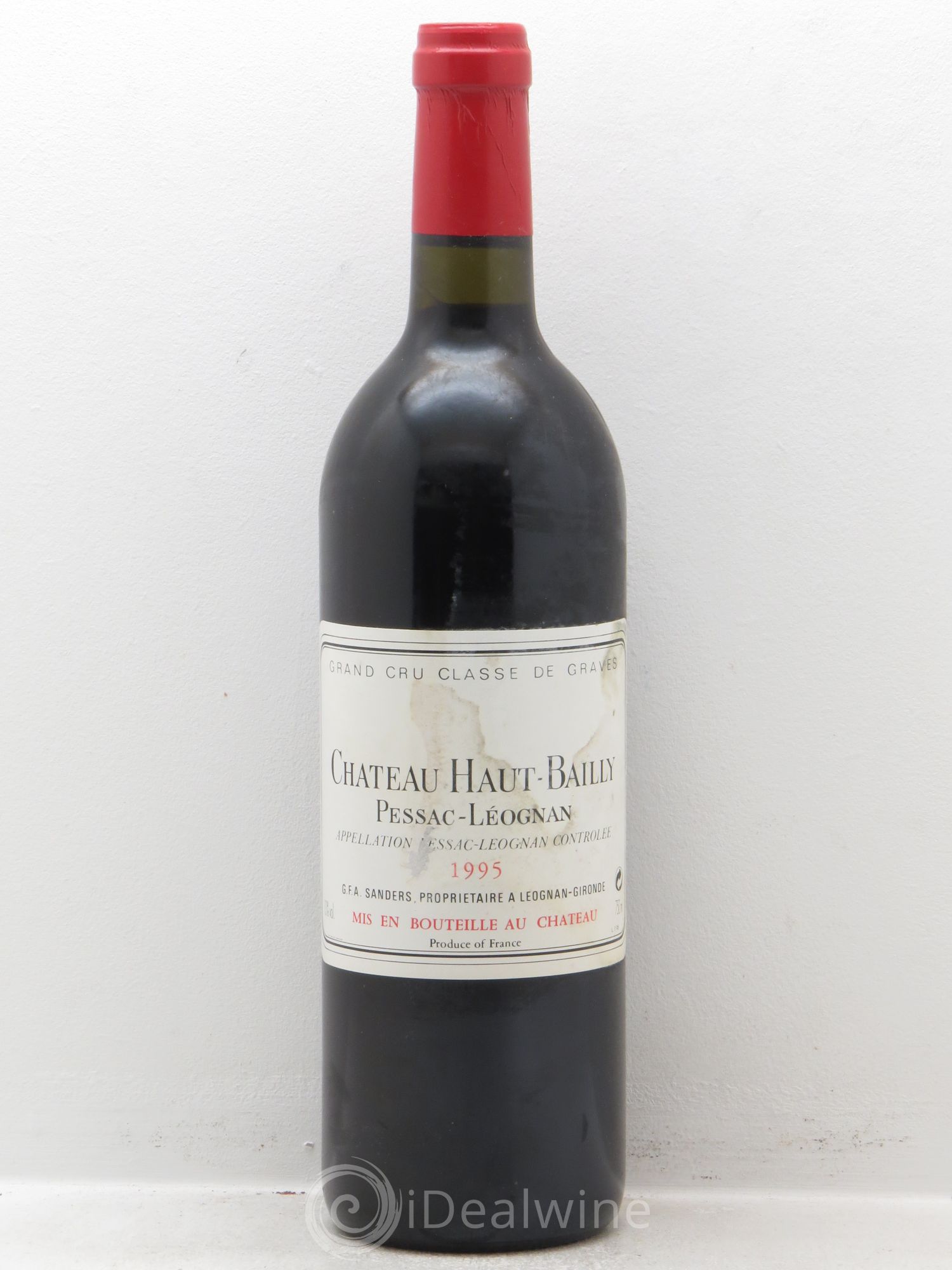 Château Haut-Bailly Cru Classé de Graves 1995 - Lot de 1 bouteille - 0