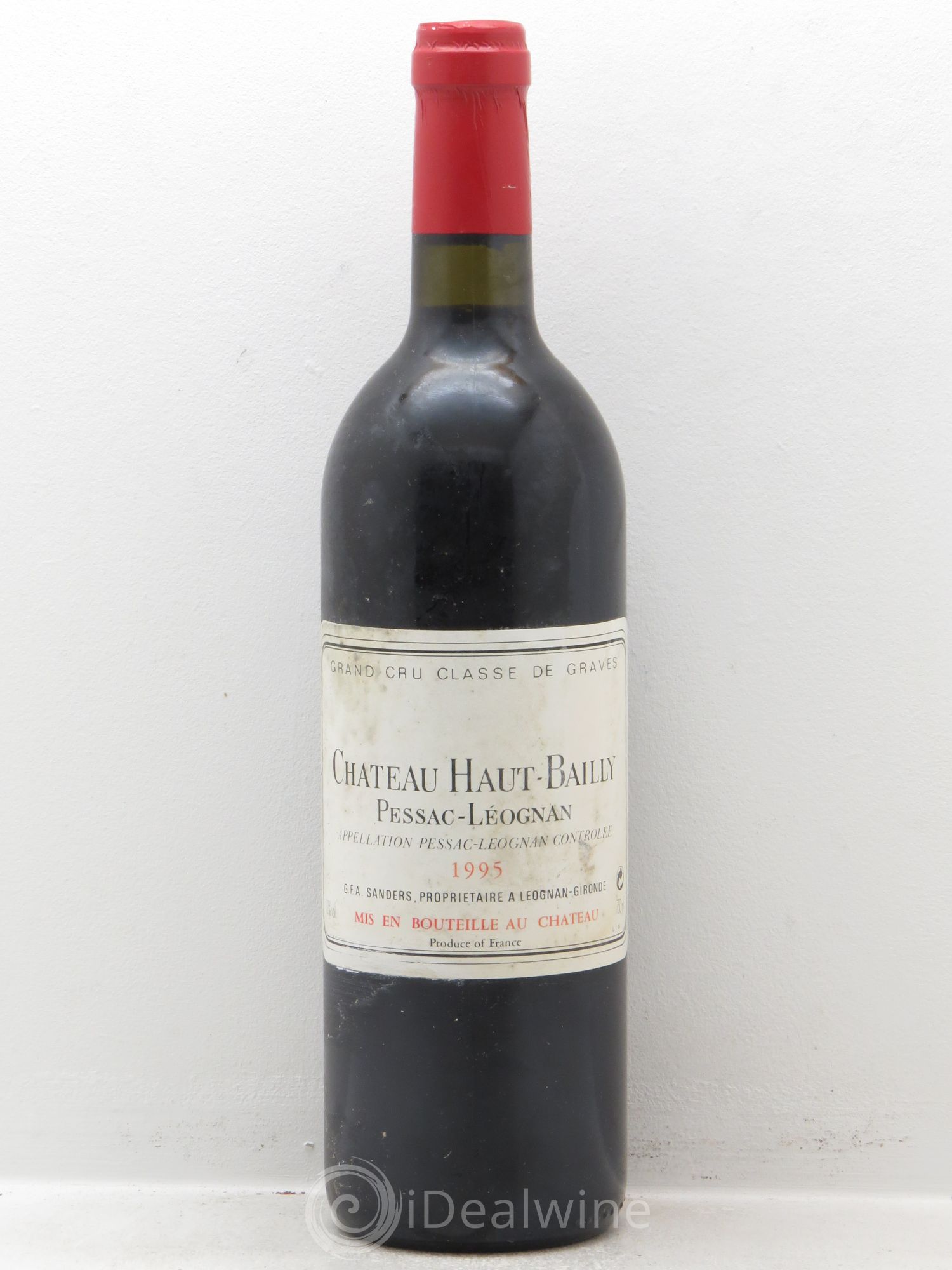 Château Haut-Bailly Cru Classé de Graves 1995 - Lot de 1 bouteille - 0