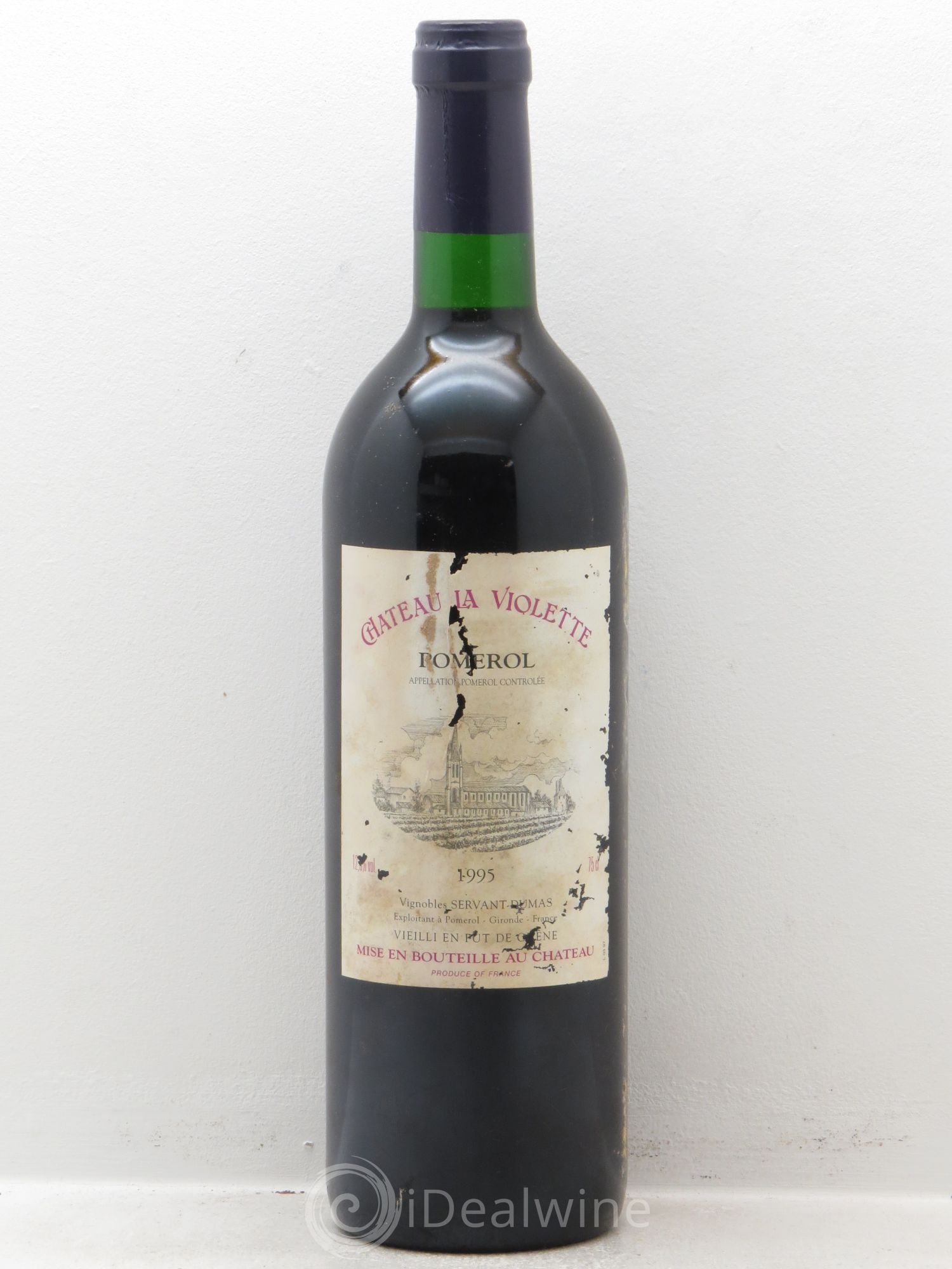 Château la Violette 1995 - Lot de 1 bouteille - 0
