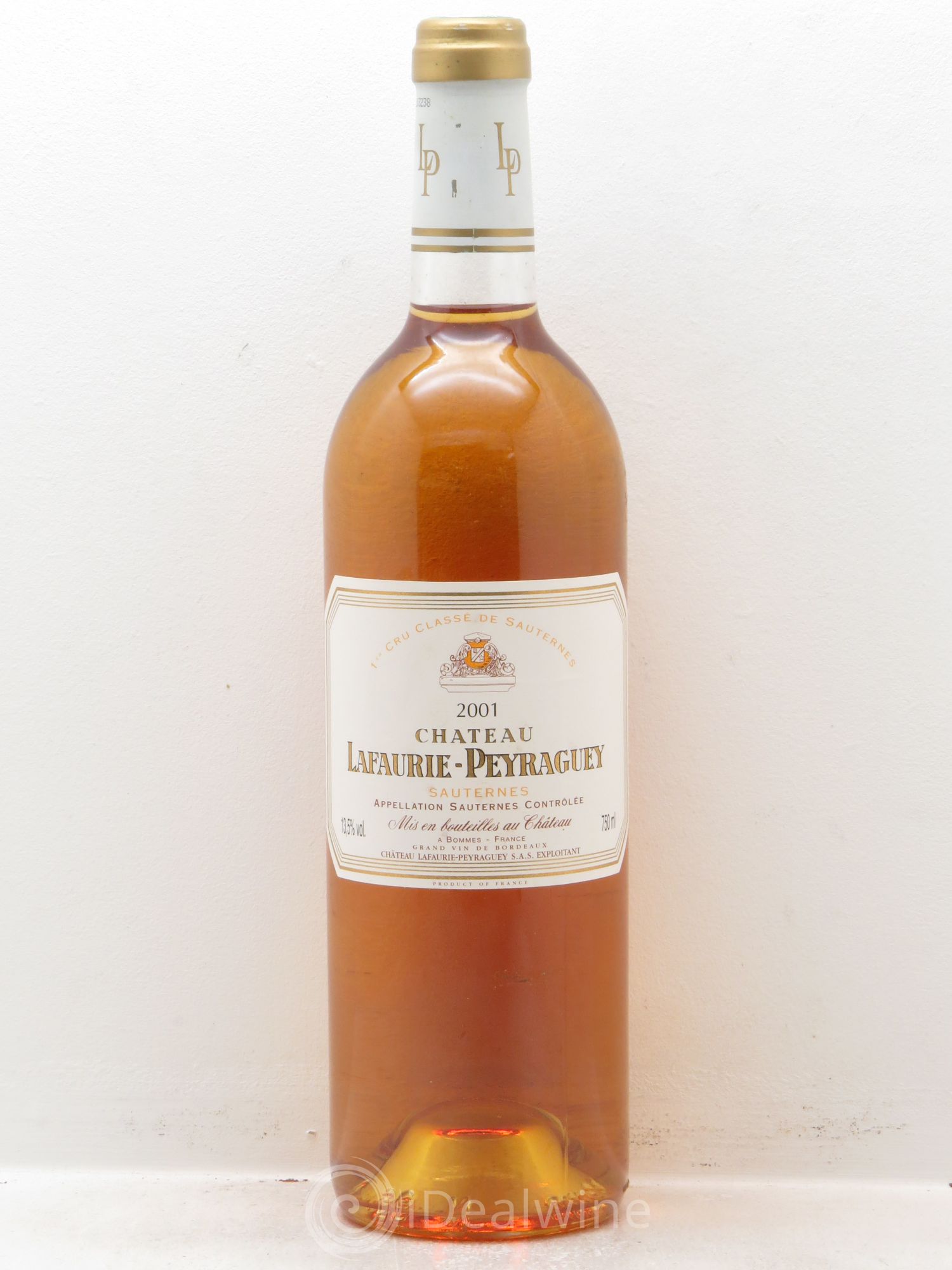 Château Lafaurie-Peyraguey 1er Grand Cru Classé 2001 - Lotto di 1 bottiglia - 0