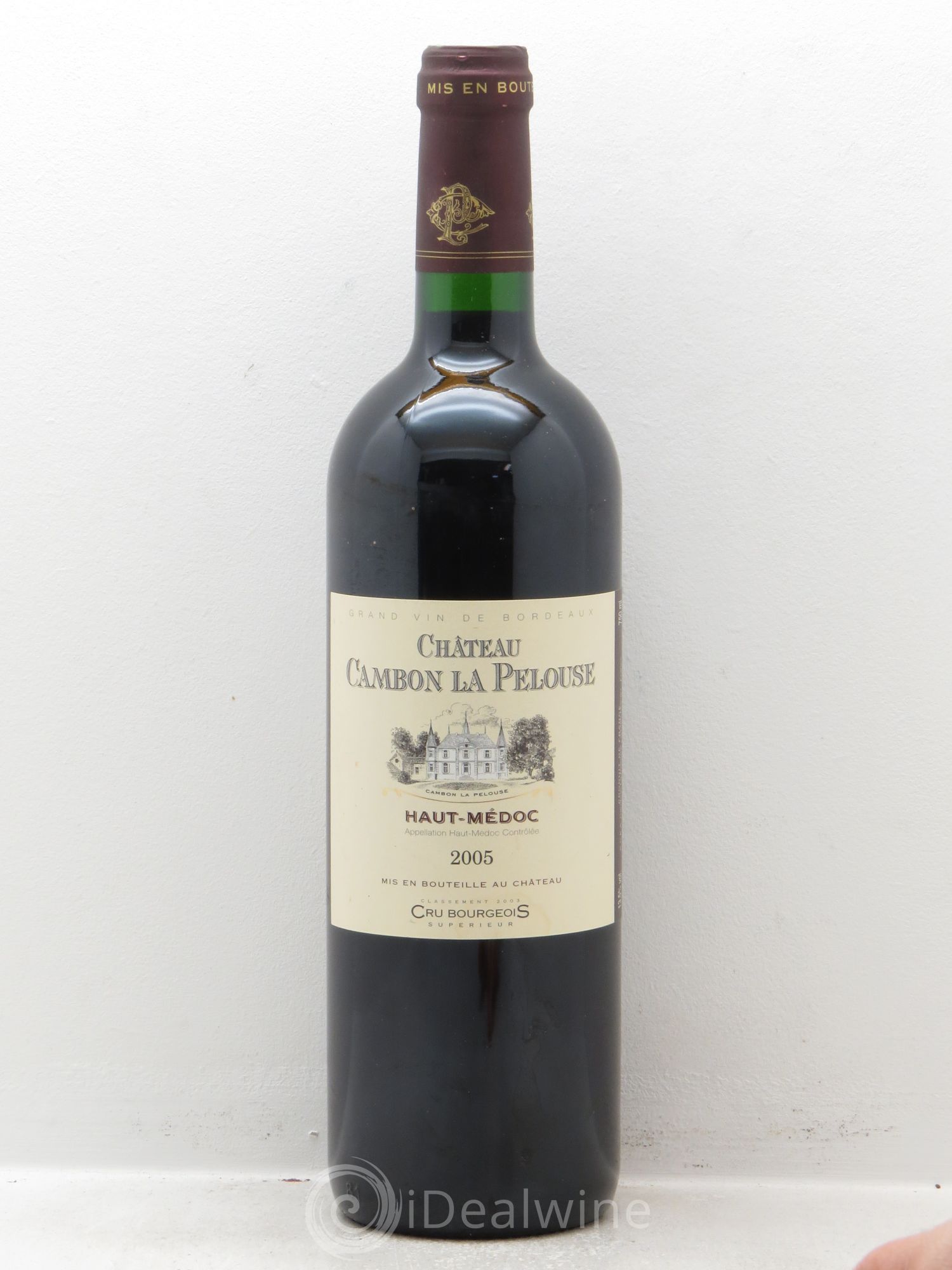 Château Cambon la Pelouse Cru Bourgeois 2005 - Lot de 1 bouteille - 0