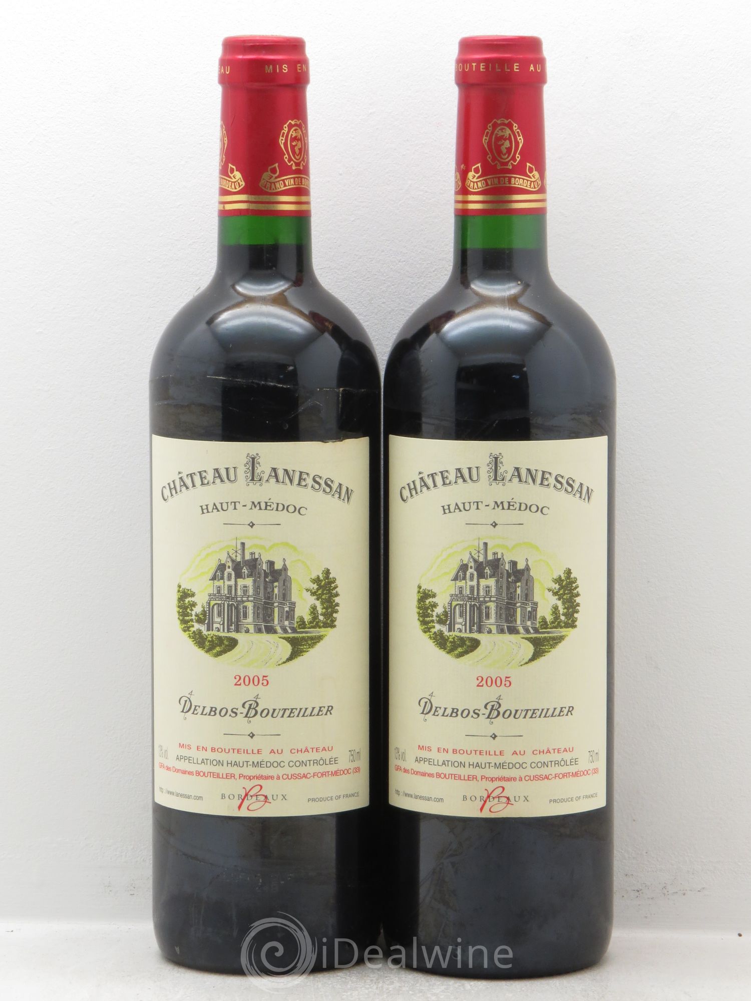 Château Lanessan Cru Bourgeois 2005 - Lot de 2 bouteilles - 0