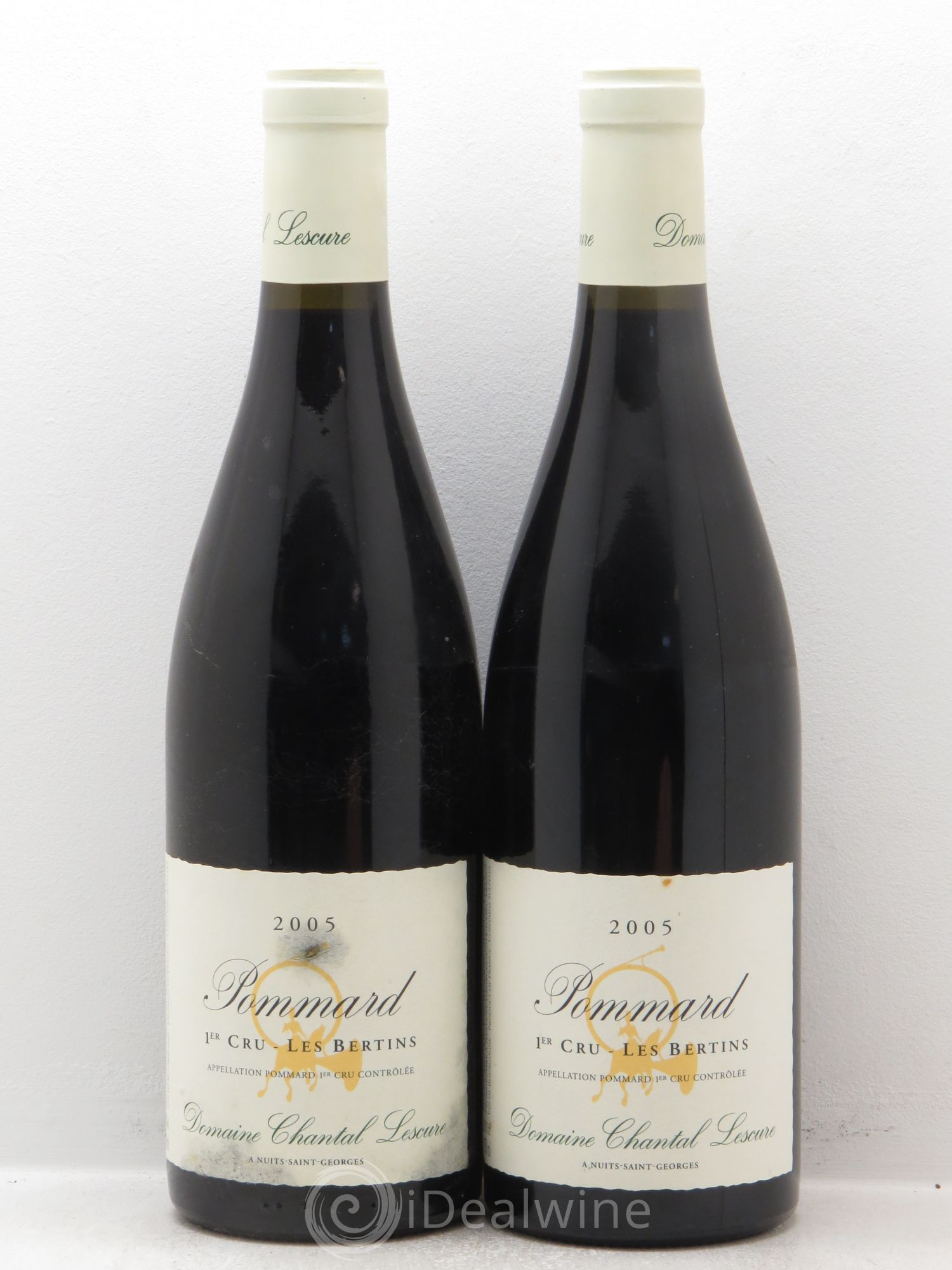 Pommard 1er Cru Les Bertins Chantal Lescure 2005 - Lot de 2 bouteilles - 0