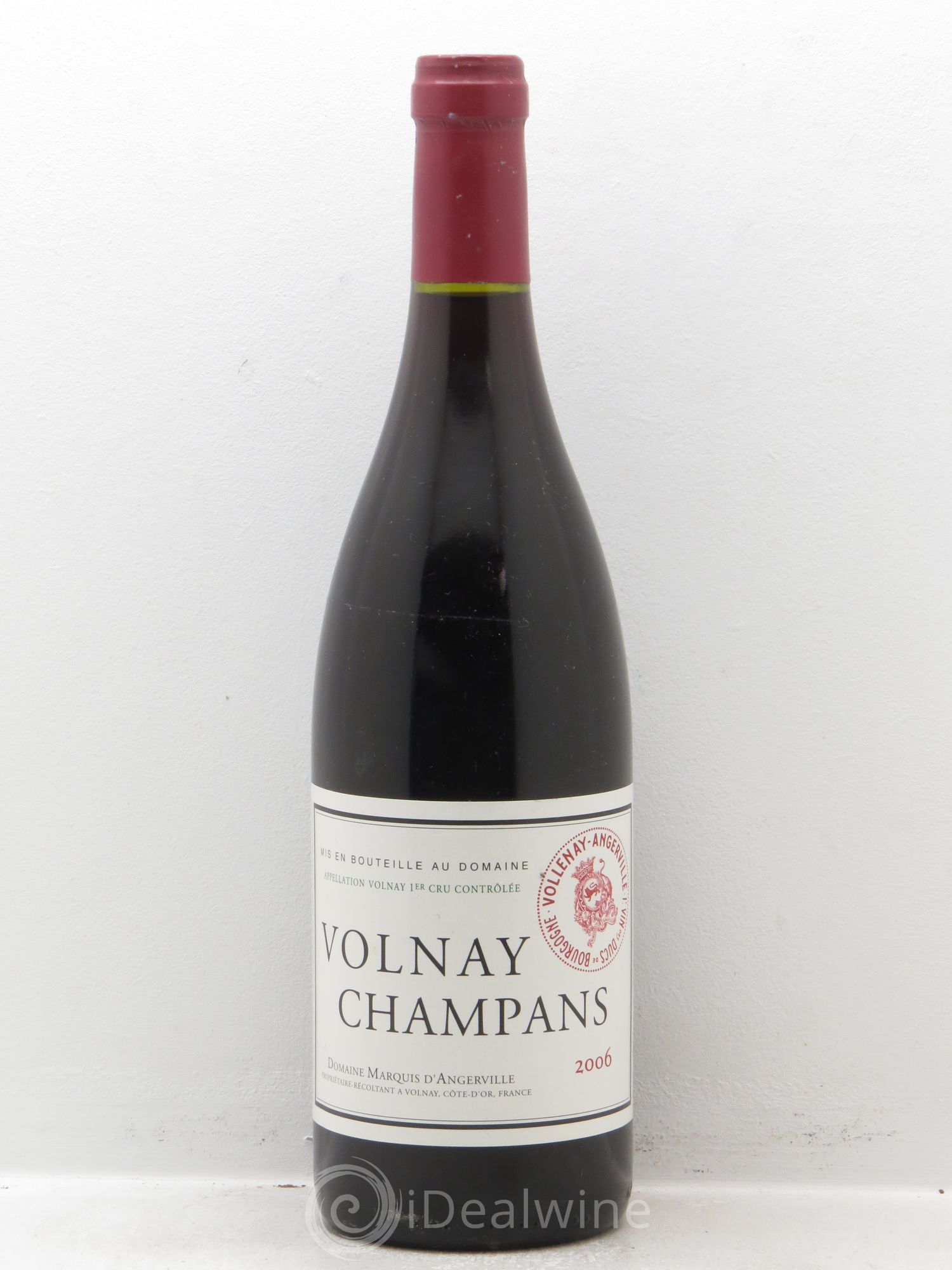 Volnay 1er Cru Champans Marquis d'Angerville (Domaine) 2006 - Lot de 1 bouteille - 0