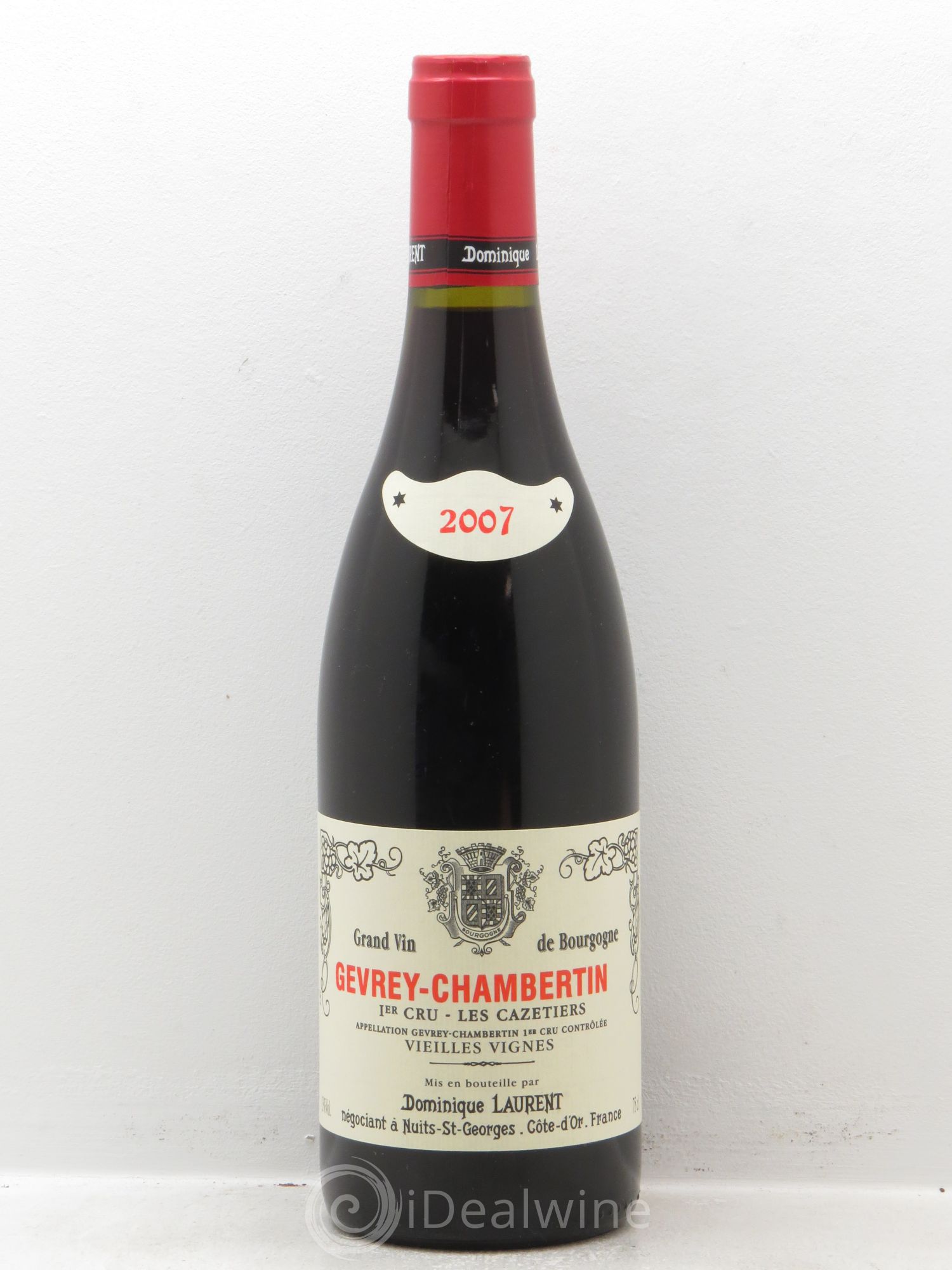 Gevrey-Chambertin 1er Cru Dominique Laurent 2007 - Lot de 1 bouteille - 0