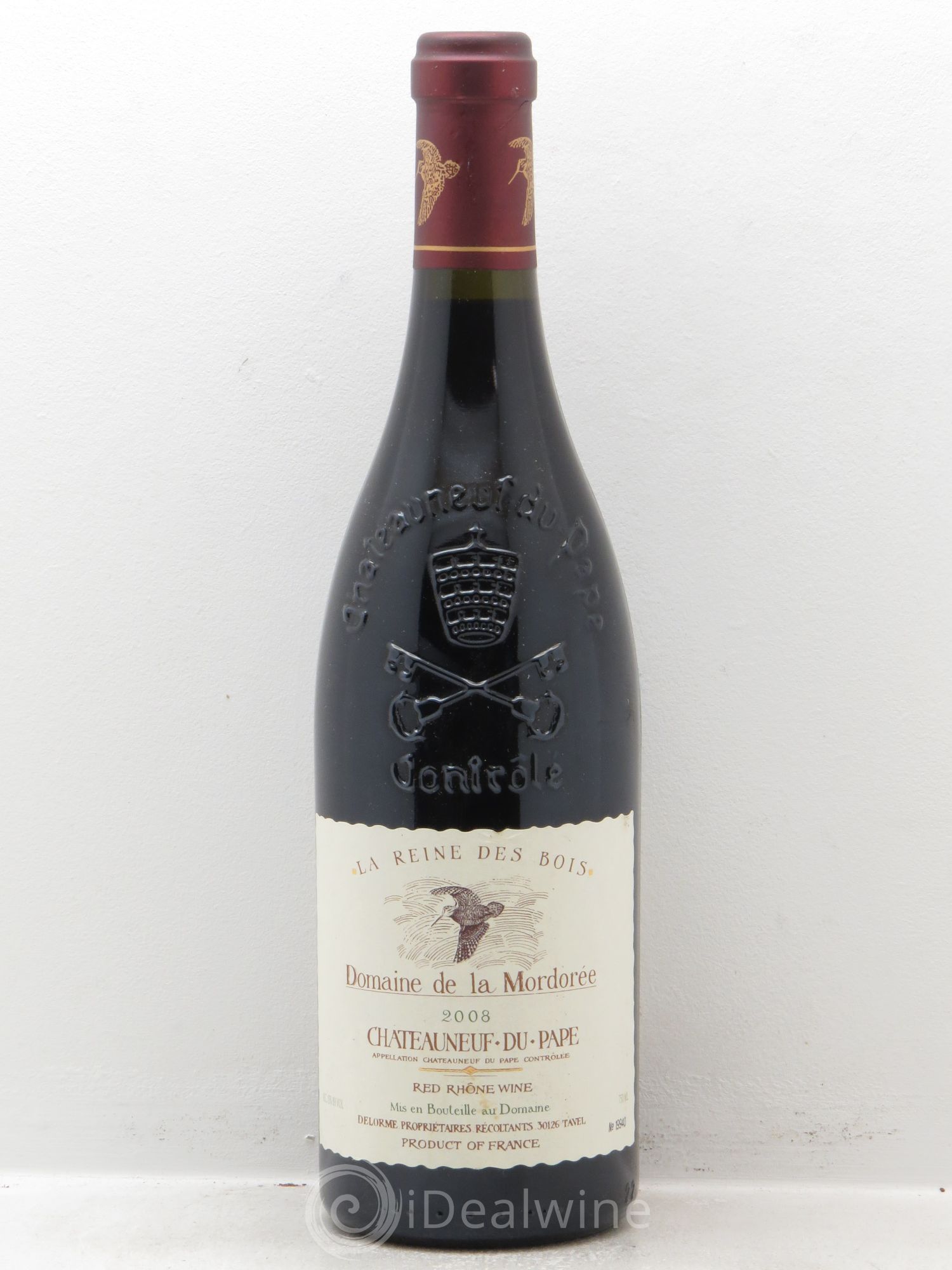 Châteauneuf-du-Pape Cuvée de la Reine des Bois La Mordorée (Domaine de) 2008 - Lot de 1 bouteille - 0