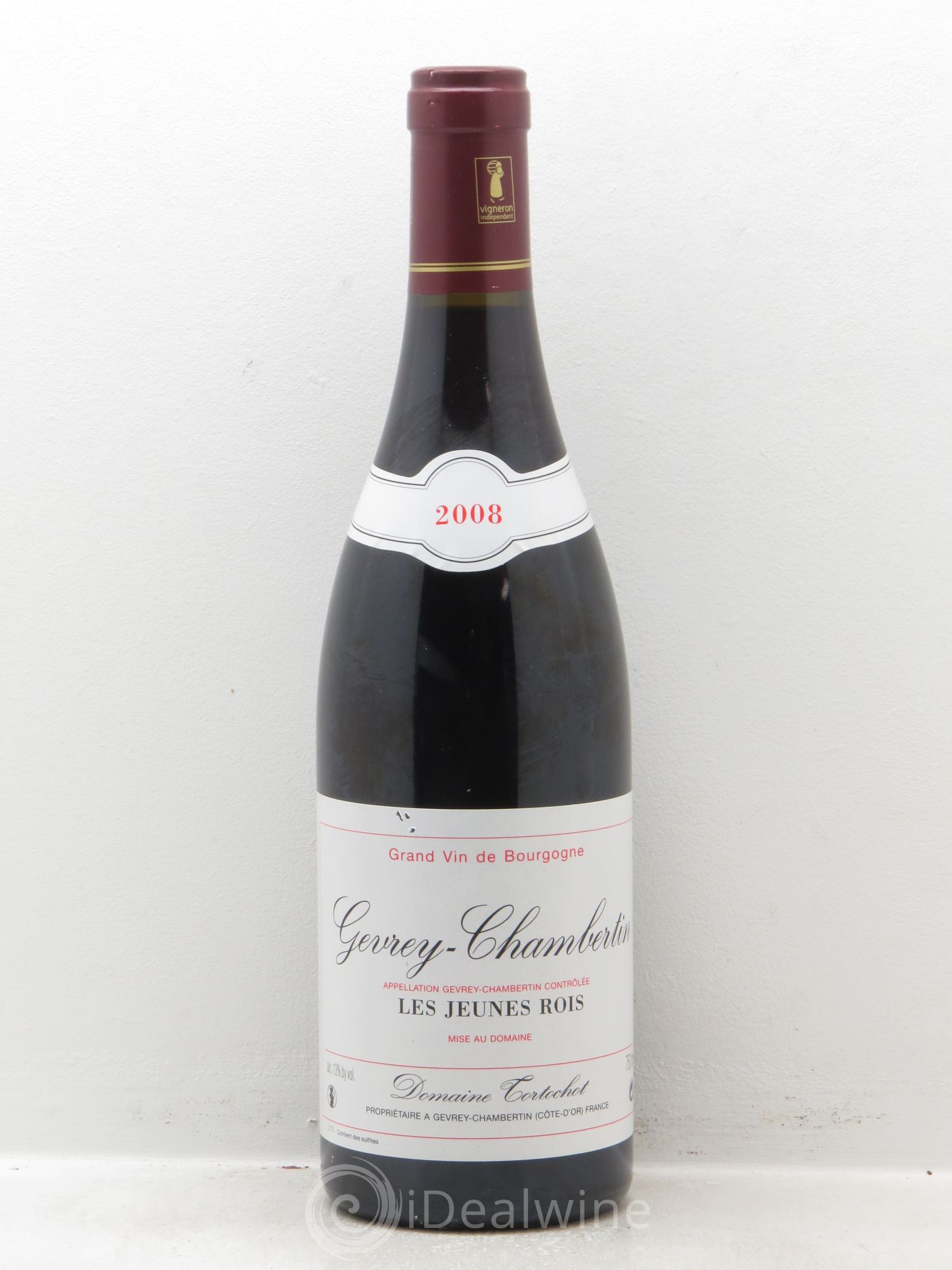 Gevrey-Chambertin "les Jeunes Rois" Domaine Tortochot 2008 - Posten von 1 Flasche - 0