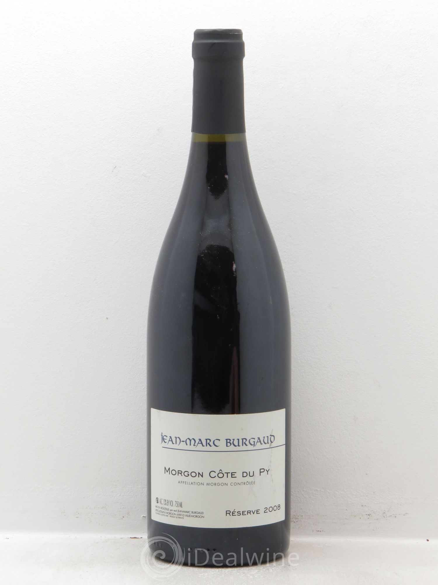 Morgon Côte du Py Réserve Jean-Marc Burgaud (Domaine) 2008 - Lot de 1 bouteille - 0