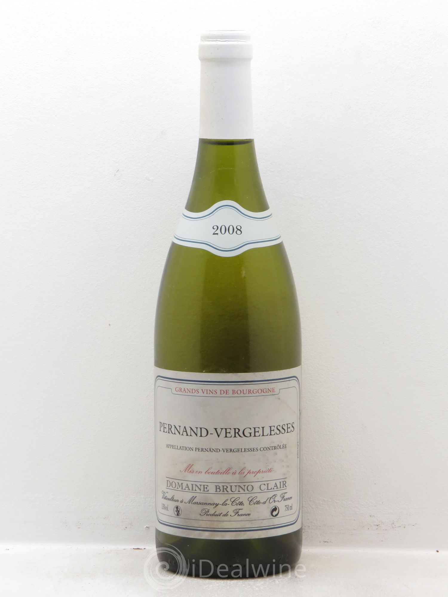 Pernand-Vergelesses Bruno Clair 2008 - Posten von 1 Flasche - 0