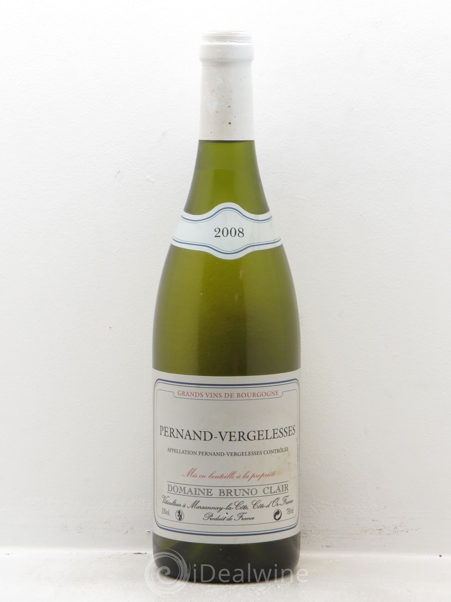 Pernand-Vergelesses Bruno Clair 2008 - Posten von 1 Flasche - 0