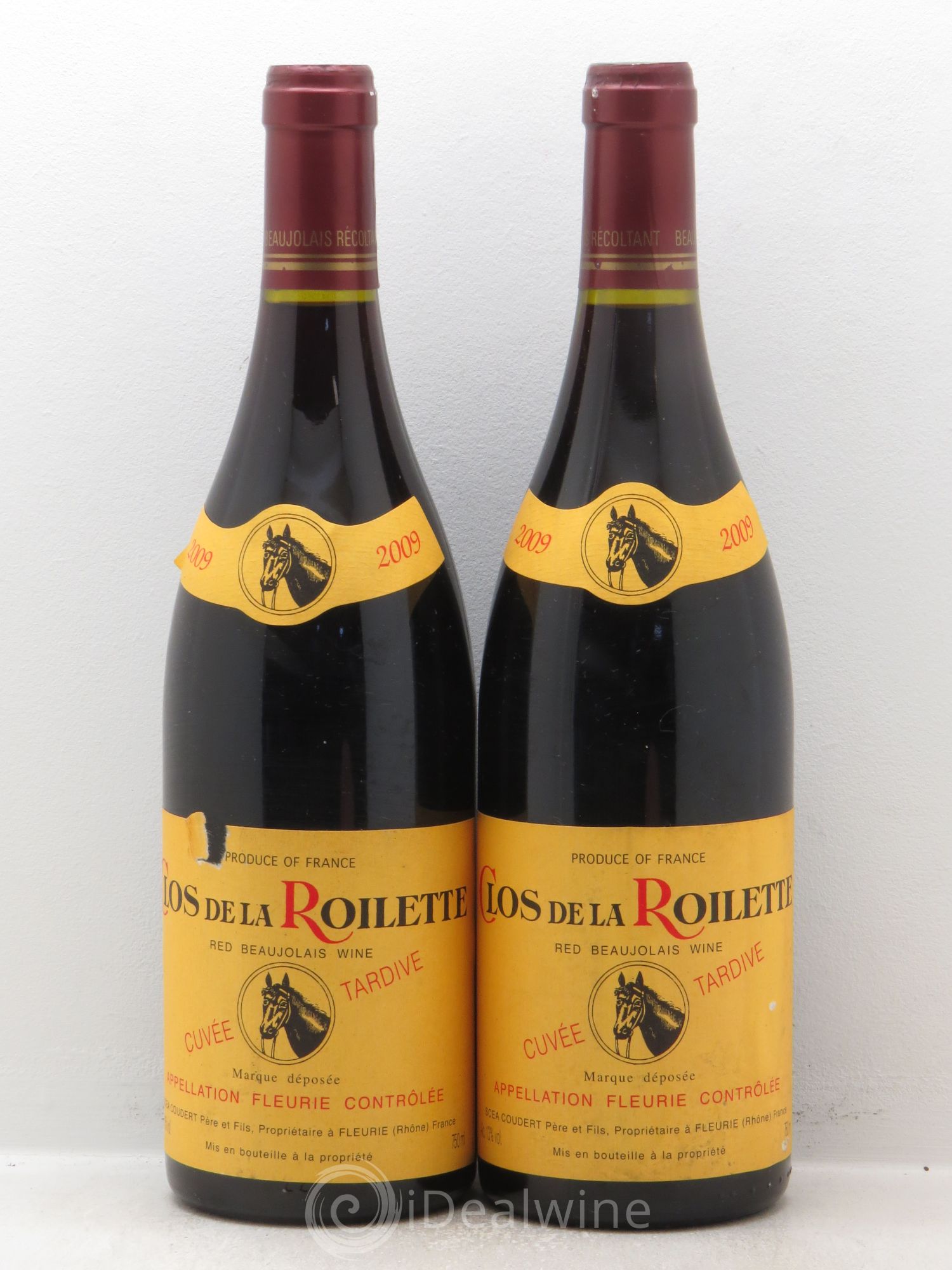 Fleurie Cuvée Tardive 2009 - Lot de 2 bouteilles - 0
