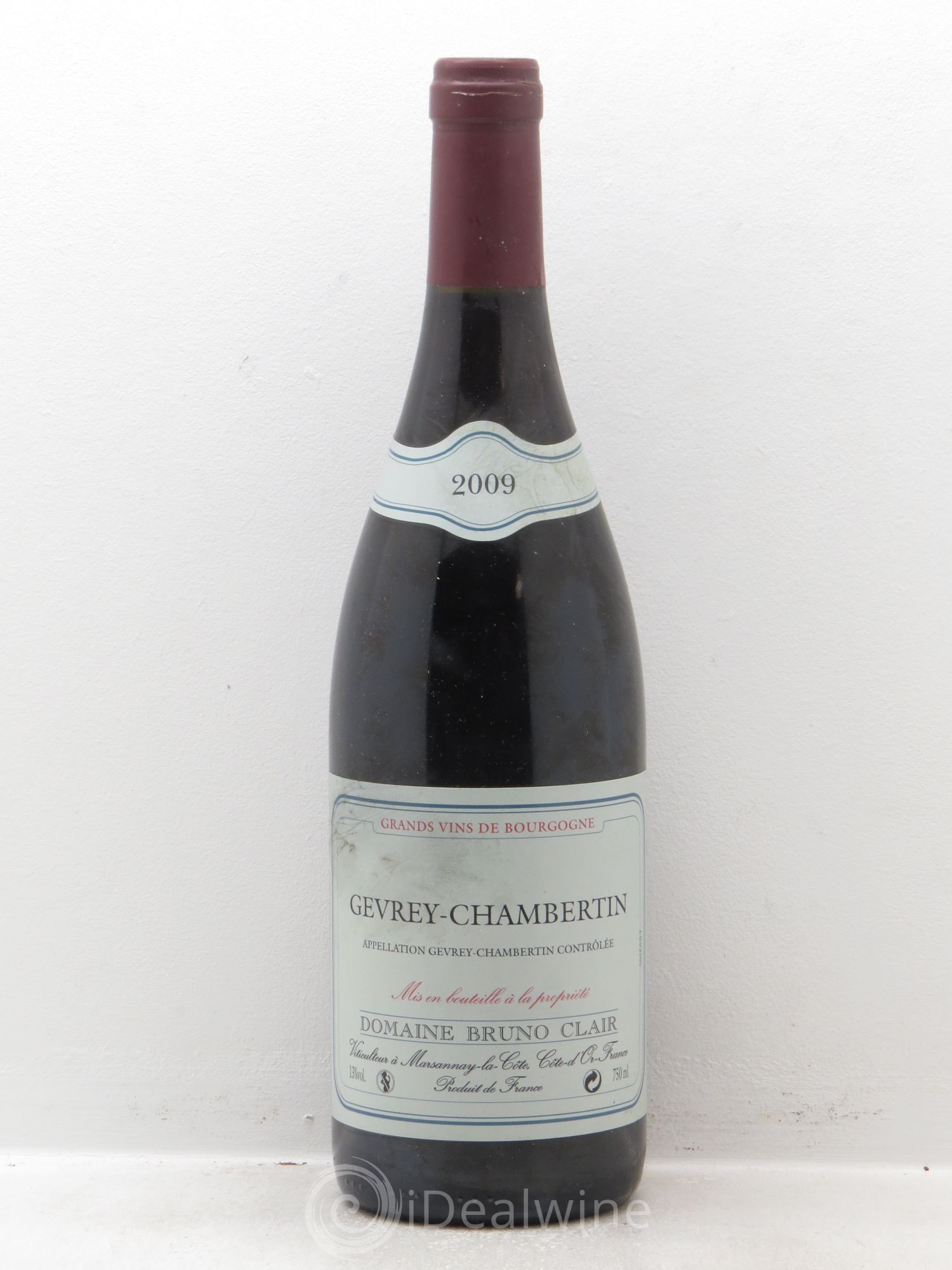 Gevrey-Chambertin Bruno Clair (Domaine) 2009 - Lot de 1 bouteille - 0