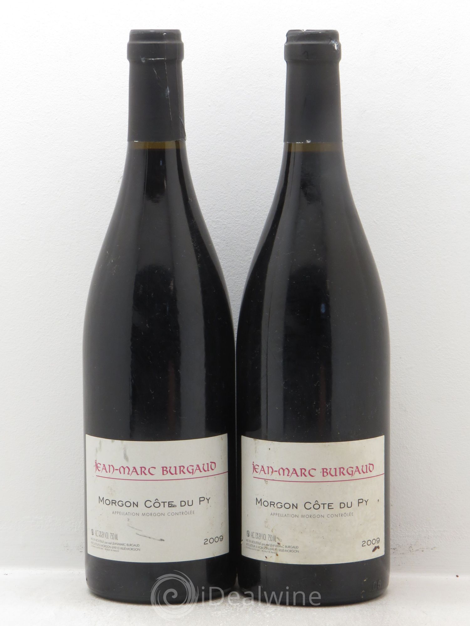 Morgon Côte de Py JM Burgaud 2009 - Lot de 2 bouteilles - 0