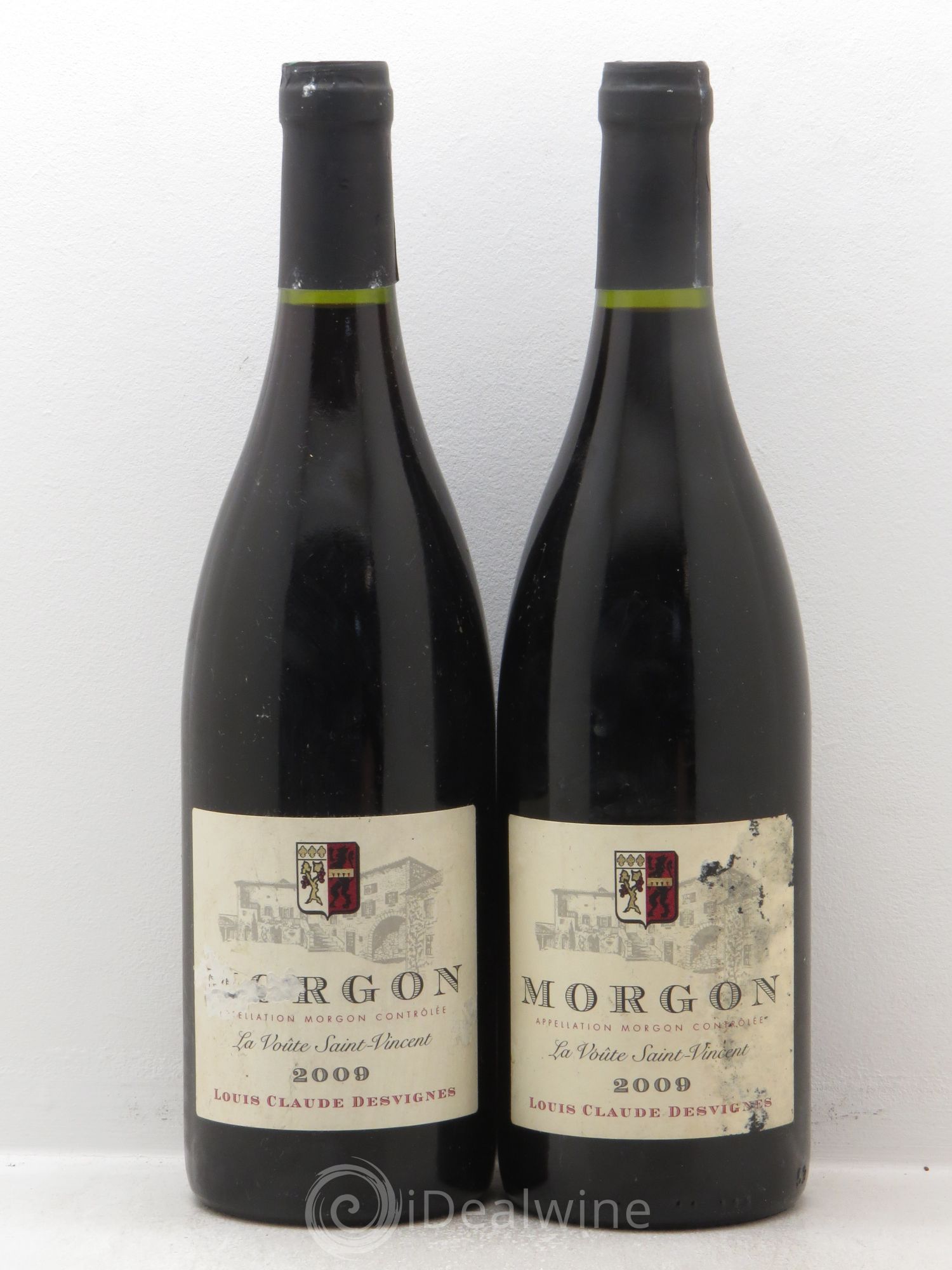 Morgon "La Voûte saint Vincent" 2009 - Posten von 2 Flaschen - 0
