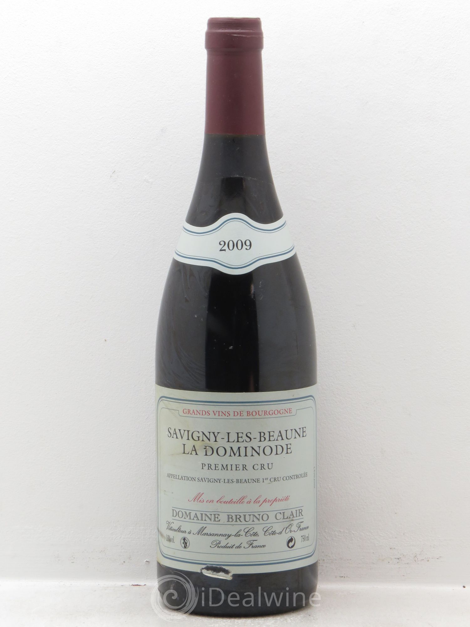 Savigny-lès-Beaune 1er Cru La Dominode Bruno Clair (Domaine) 2009 - Lot de 1 bouteille - 0