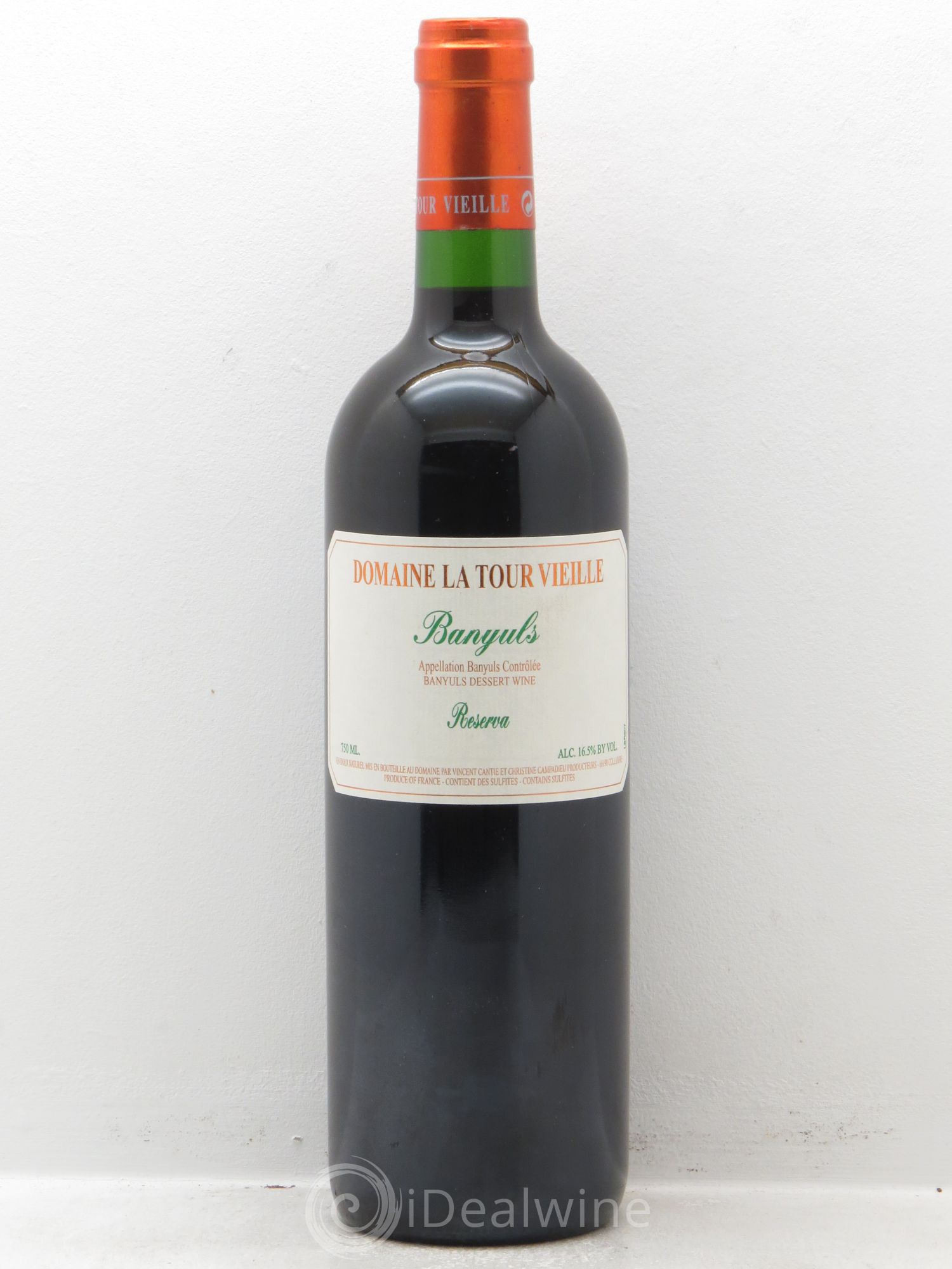 Banyuls Reserve Domaine de la Tour Vieille - Posten von 1 Flasche - 0