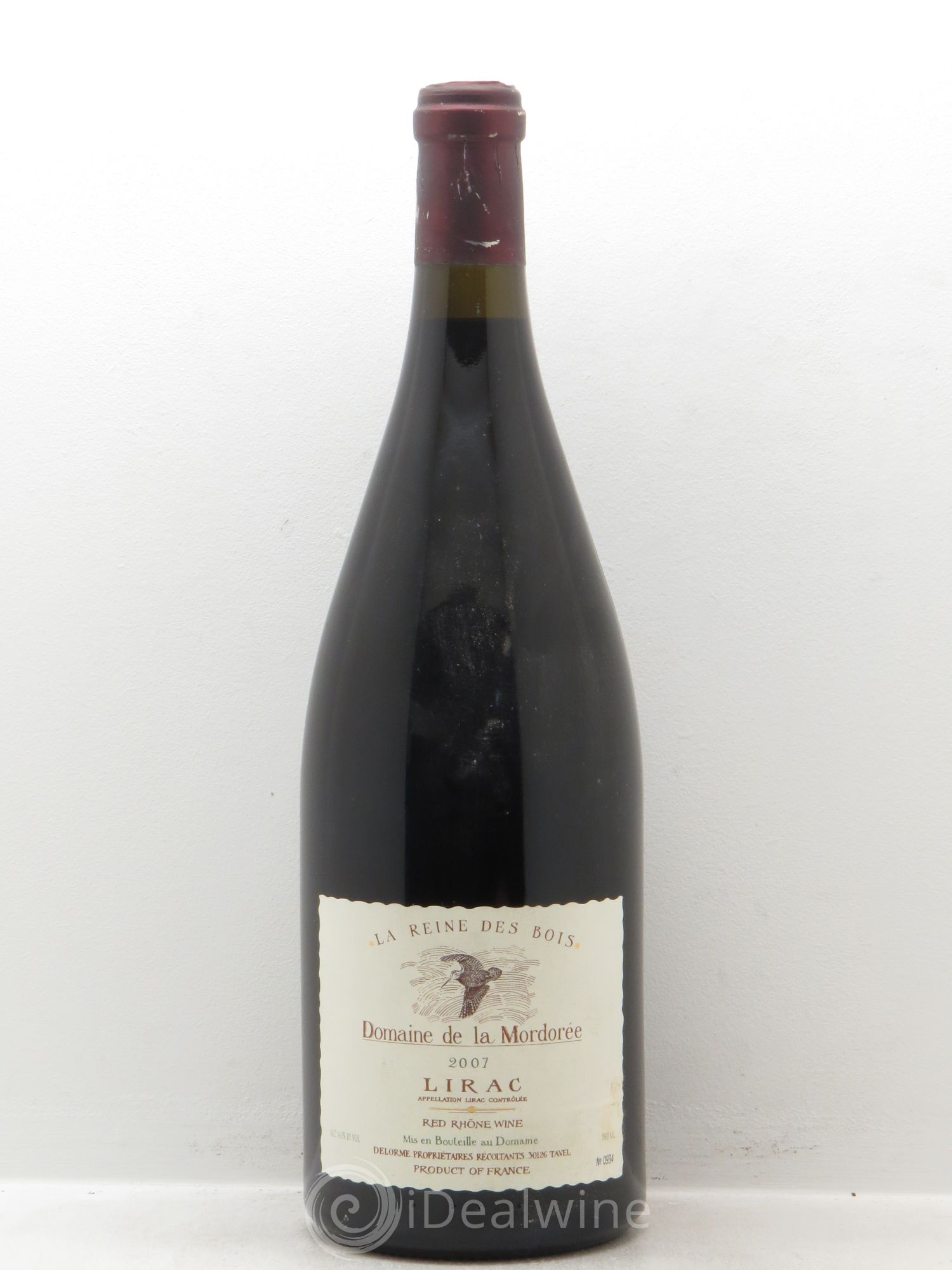 Lirac Cuvée Reine des Bois La Mordorée (Domaine de) 2007 - Lot de 1 magnum - 0