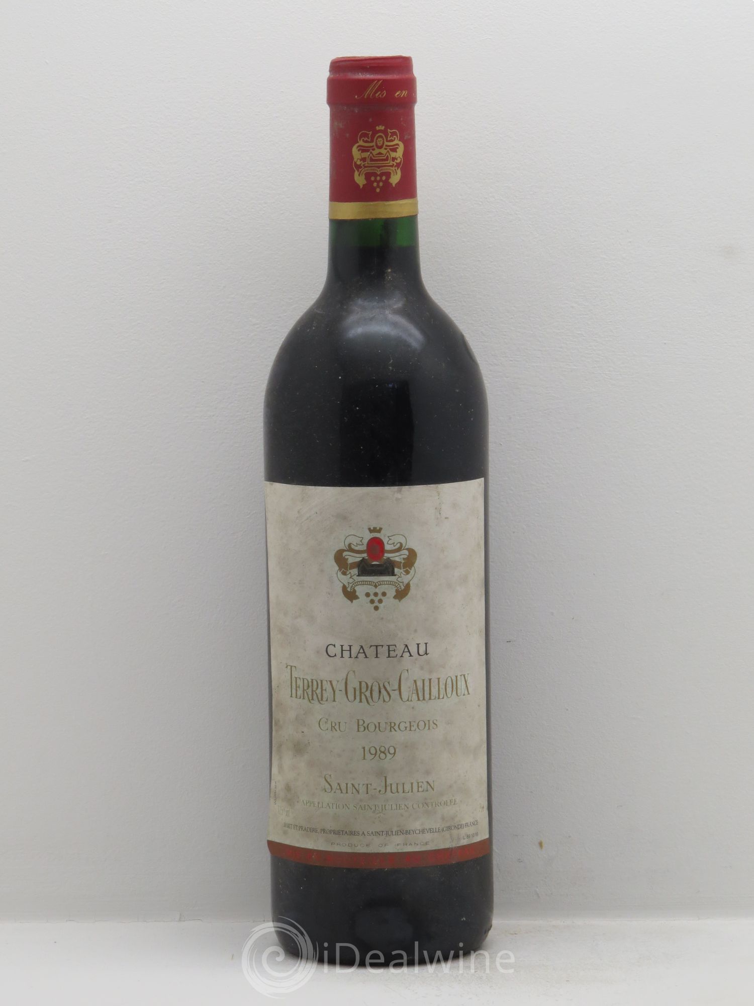 Château Terrey Gros Cailloux Cru Bourgeois (sans prix de réserve) 1989 - Lot de 1 bouteille - 0