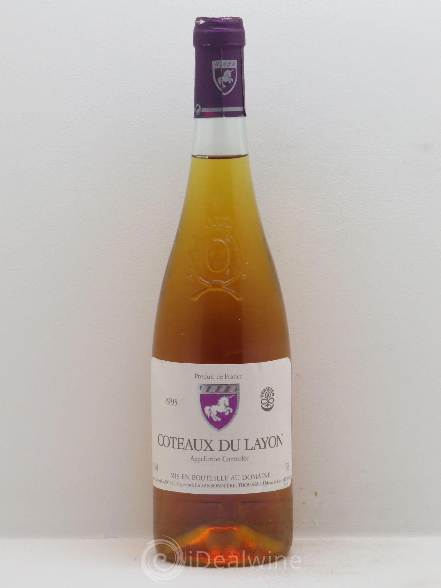 Coteaux du Layon Mark Angeli 1995 - Lotto di 1 bottiglia - 0