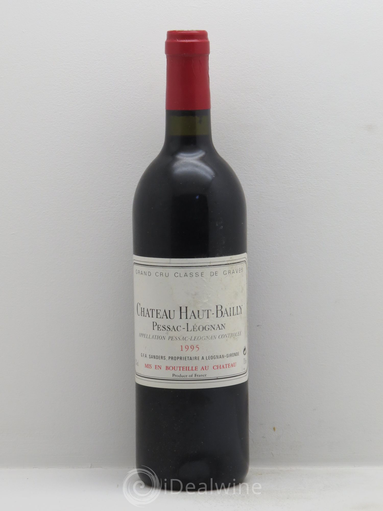 Château Haut-Bailly Cru Classé de Graves 1995 - Lot de 1 bouteille - 0